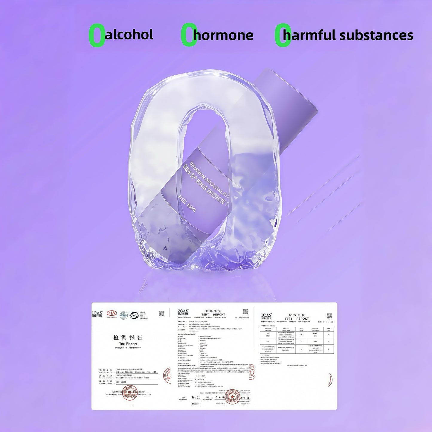 Third-party testing and certification: free of alcohol, hormones, and harmful substances, ensuring safety and reliability