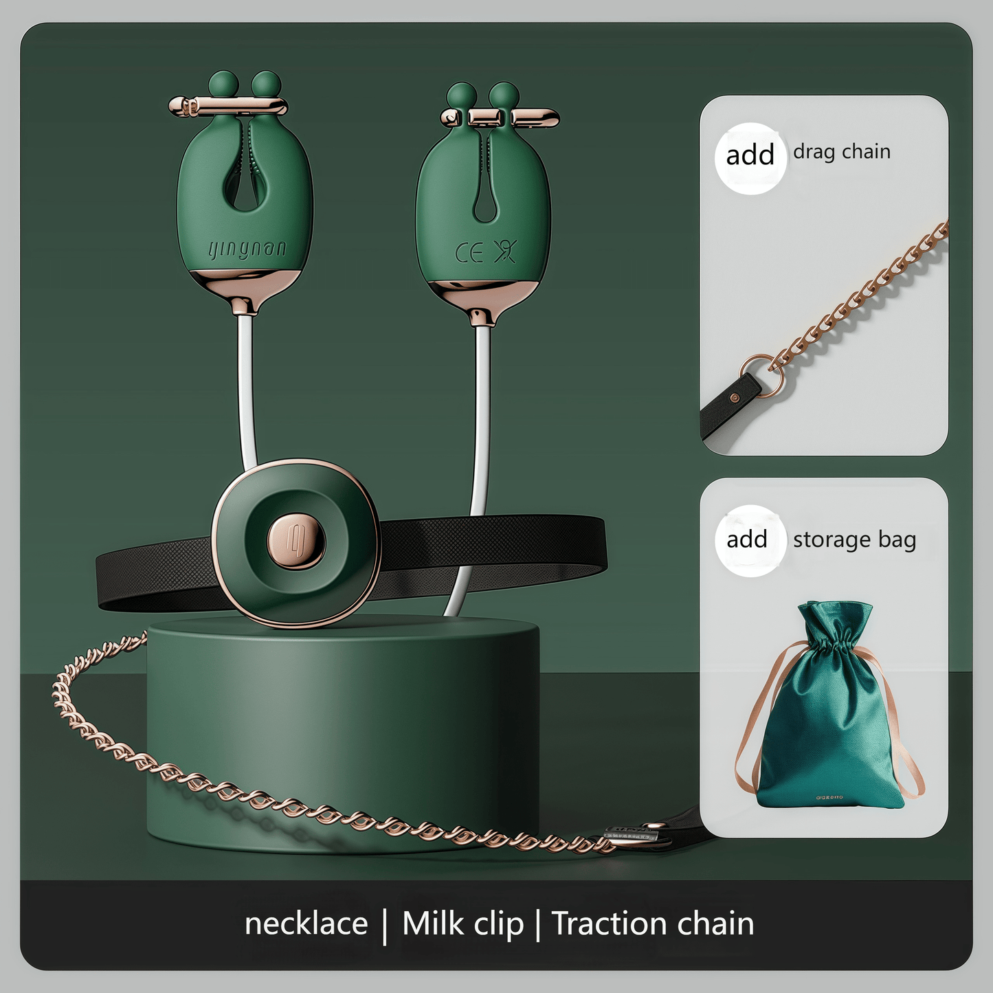 This green version offers understated luxury and is perfect for a variety of role-playing scenarios.