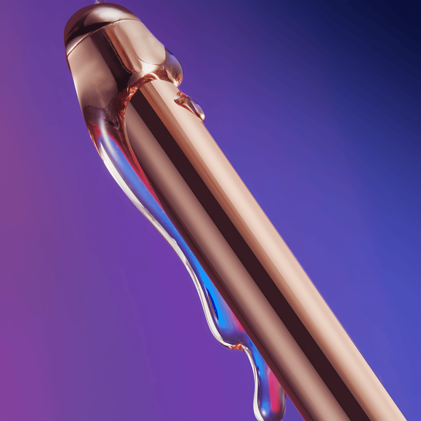 The metal material, with its high thermal conductivity, reaches body temperature in seconds, providing a natural, embrace-like feel 60 times faster than traditional silicone.