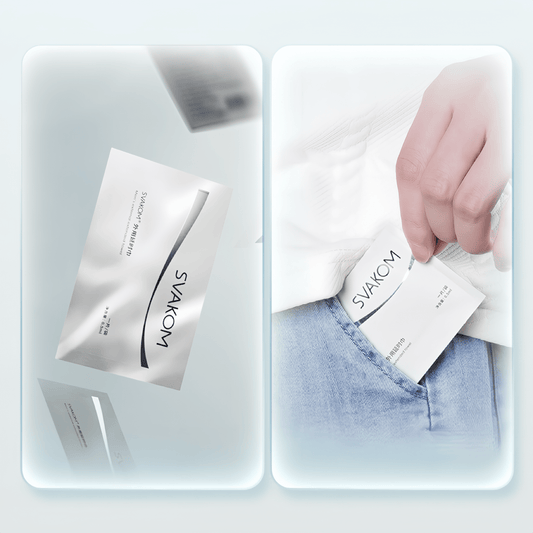 Single wet wipe unfolding effect - Cicada Wing thin portable design