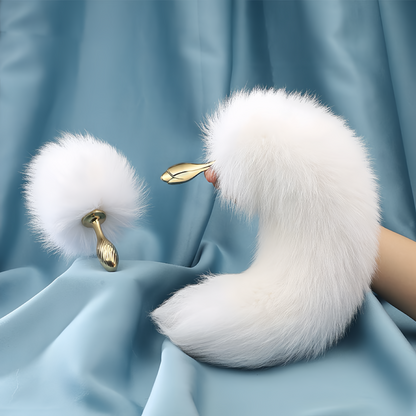 Fox Butt Plug 可拆卸毛球肛塞