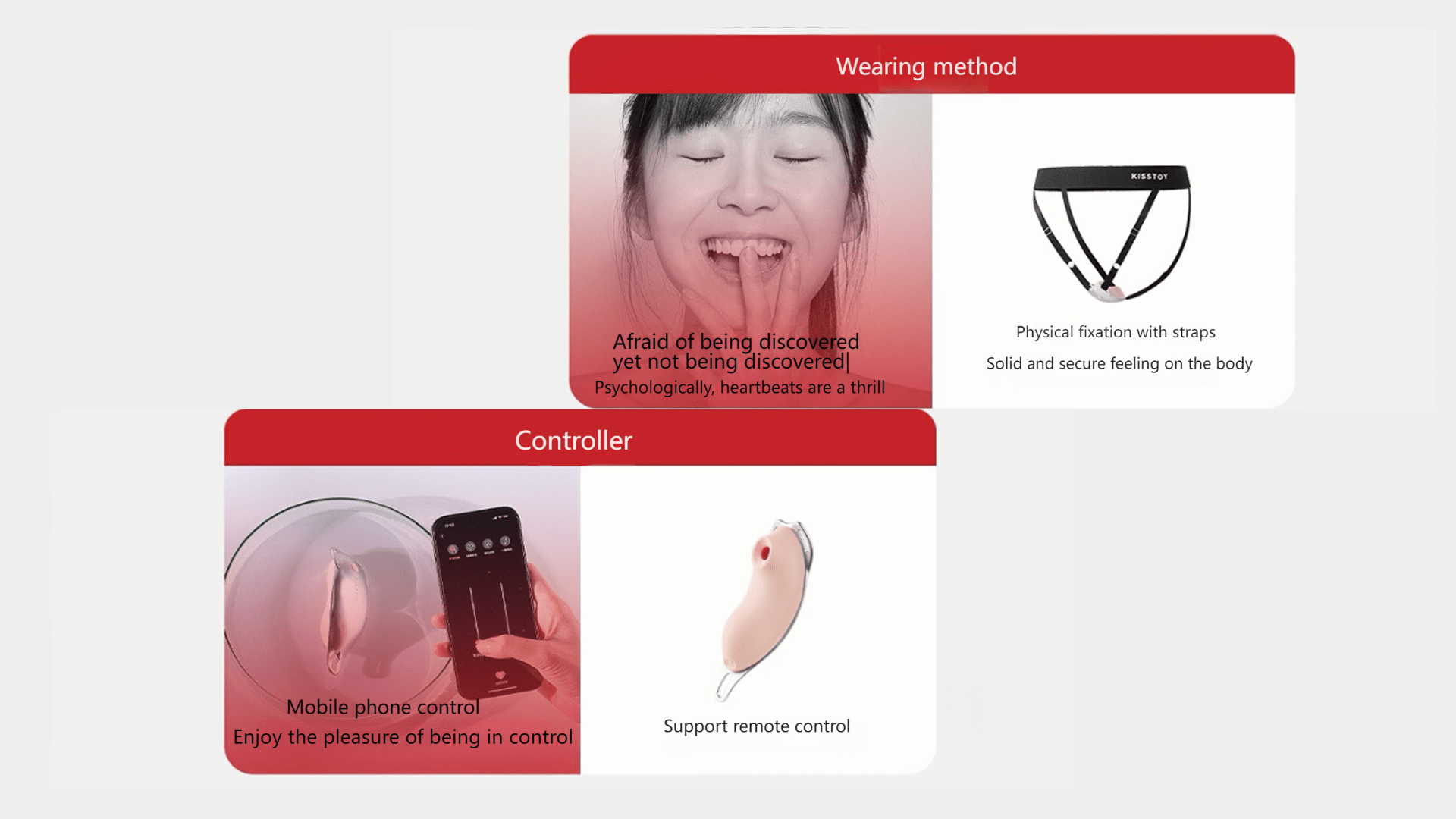 A great tool for older couples to find freshness. The app-controlled gameplay makes it even more addictive than playing games.