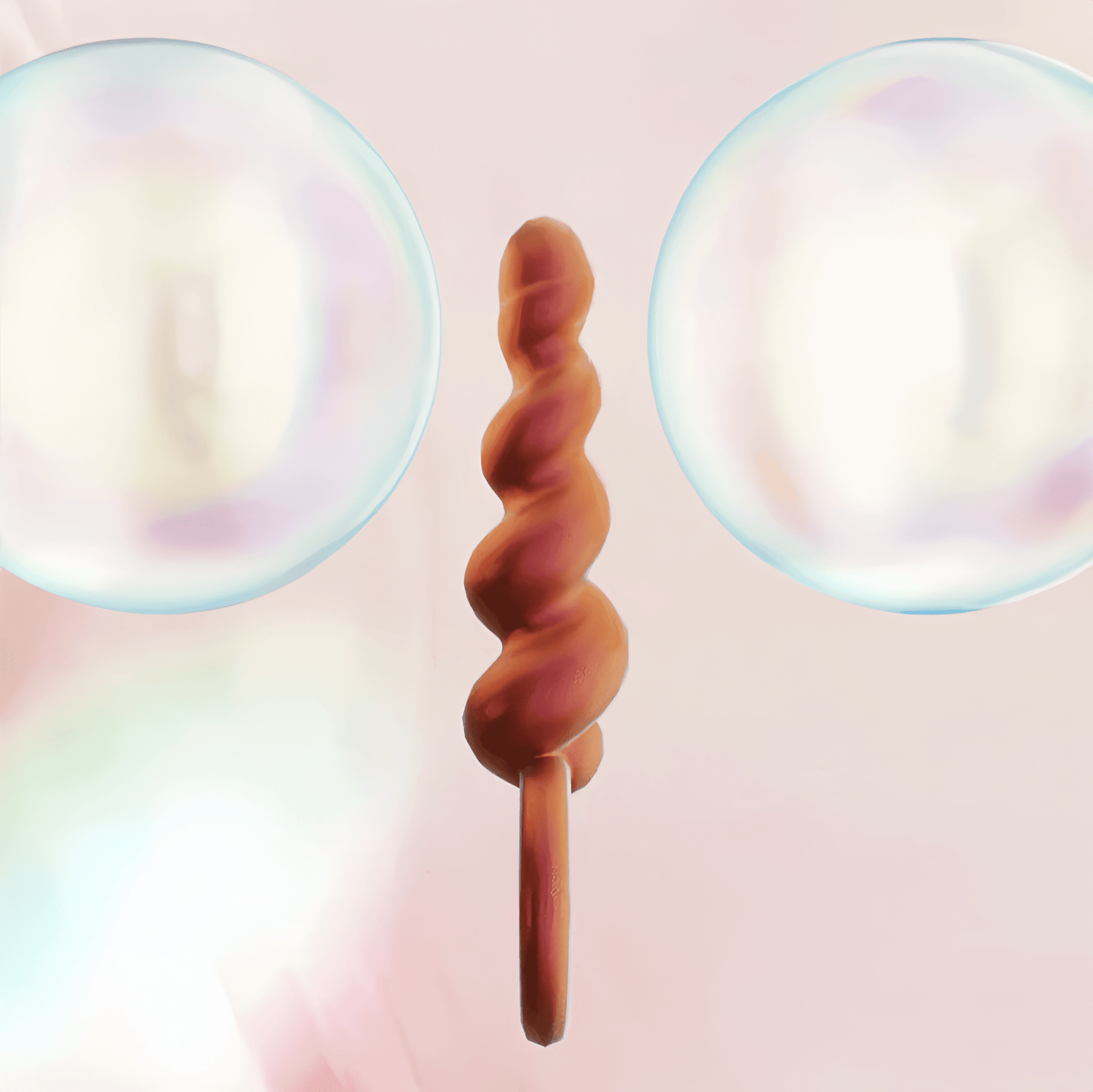 Close-up of the progressive spiral bead design, providing a progressive expansion experience and reducing discomfort for beginners.