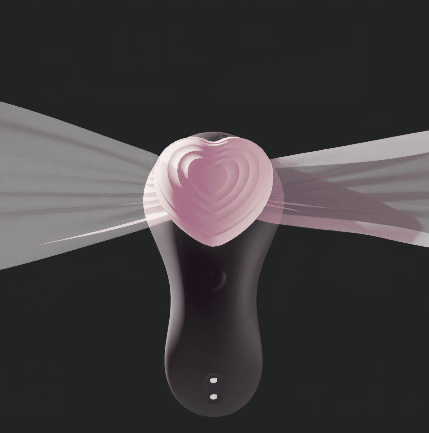 Discreet wearable design: Thin as a sanitary pad, invisible in public, perfect for dating.