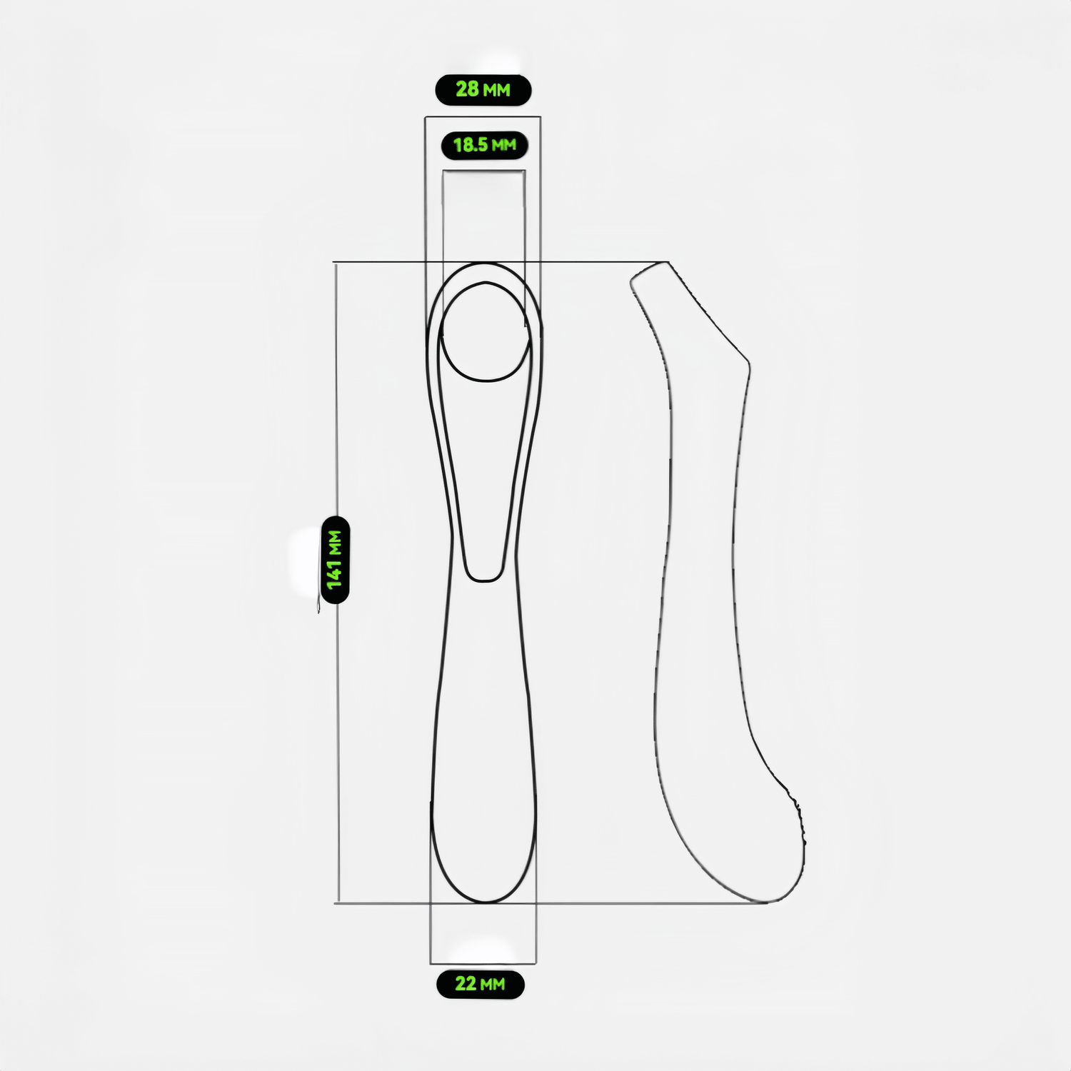 HERZGIRL 101TOUCH Finger Vibrator Specifications