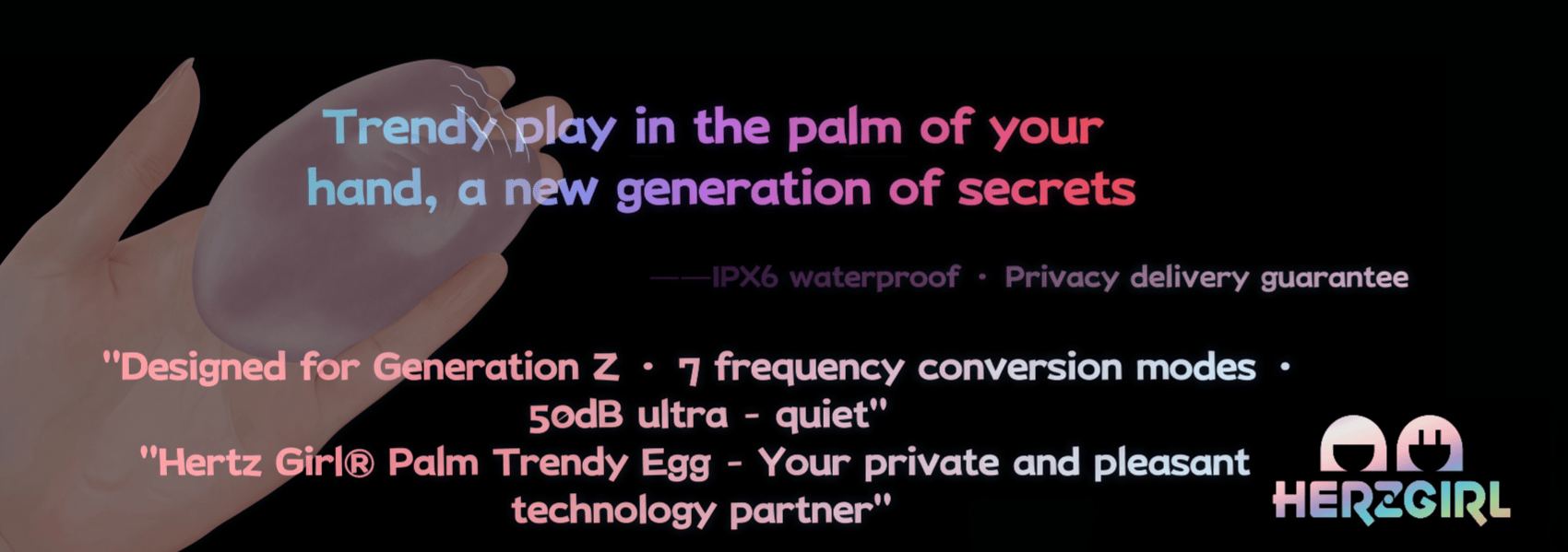 Dare to Die brand concept, focusing on women's pleasure technology