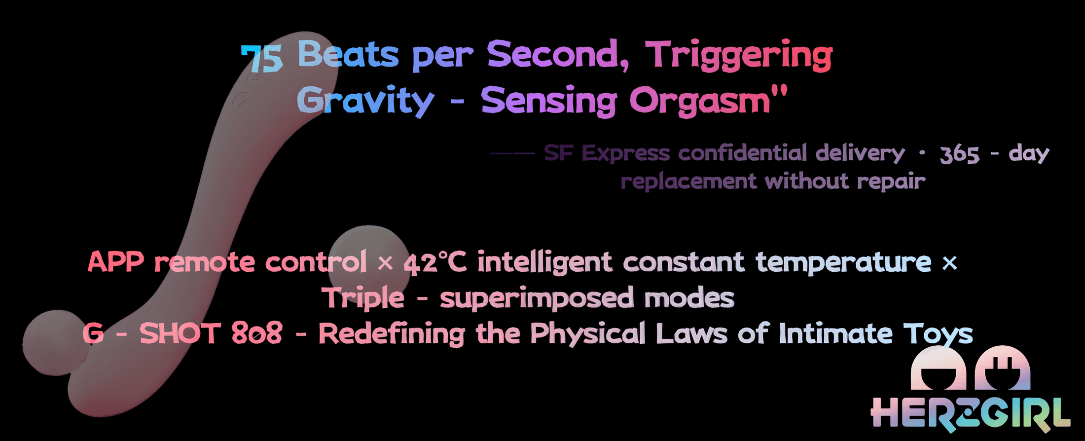 The brand concept of the daring universe explores the journey from nothingness to the liberation of all five senses.