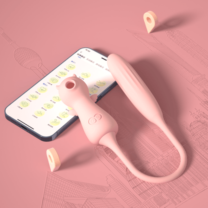 Long-distance couples can interact via video chat, sharing pleasure in real time via a mobile app.