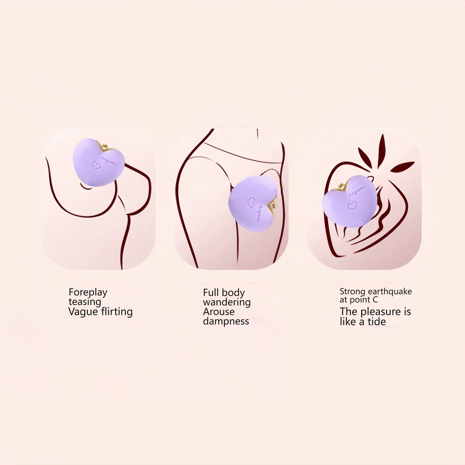 The ergonomically designed shape contours to the body, perfect for C-spot stimulation and full-body massage.