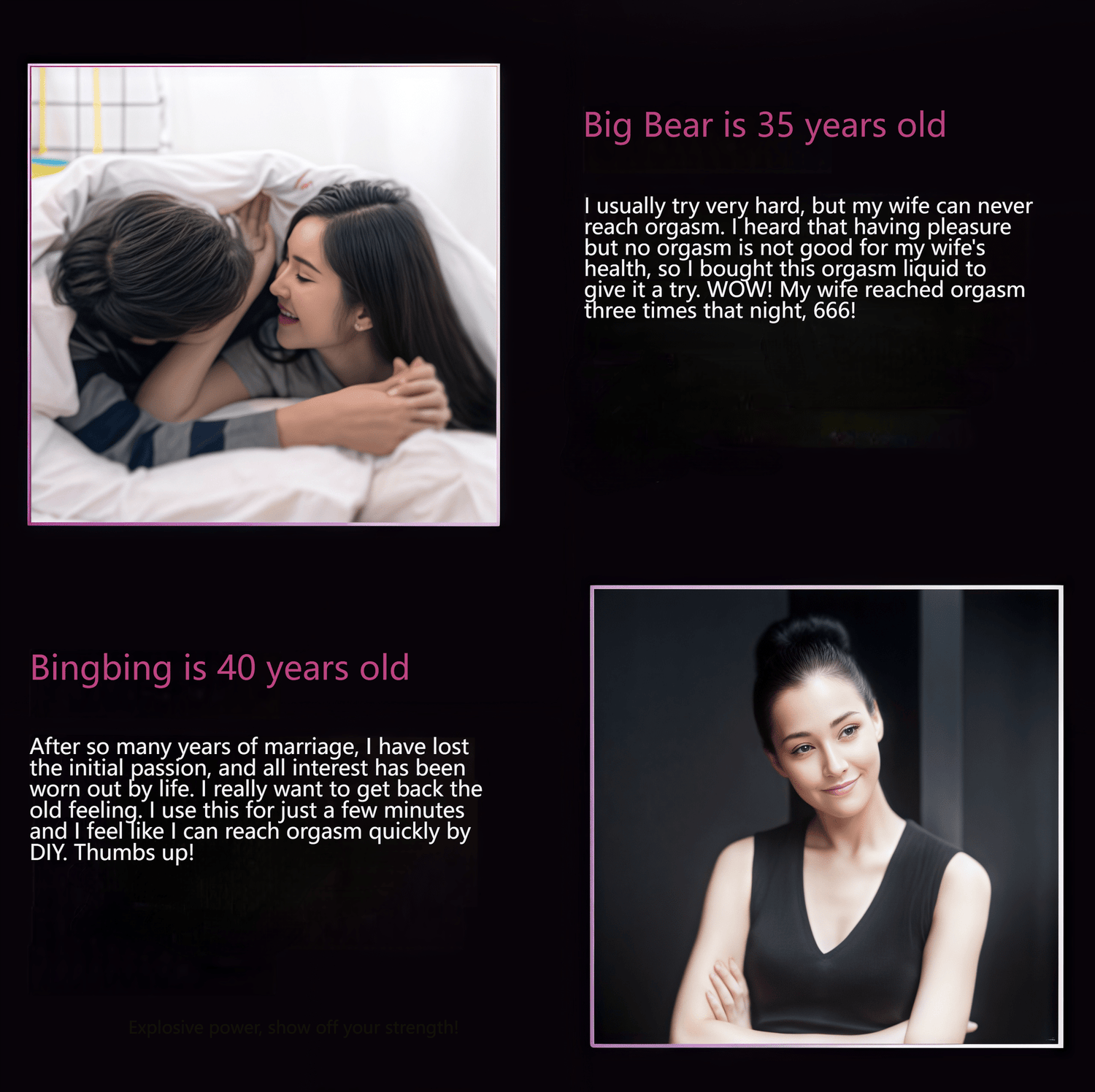 Image of enhancing women's confidence, rekindling passion and charm