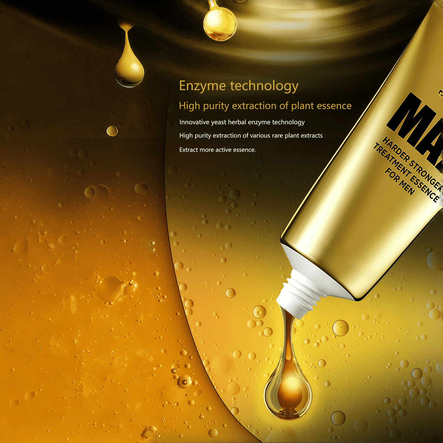 Illustrated guide to "enzyme" microbial fermentation technology, extracting active ingredients with high purity and increasing absorption by 50%.