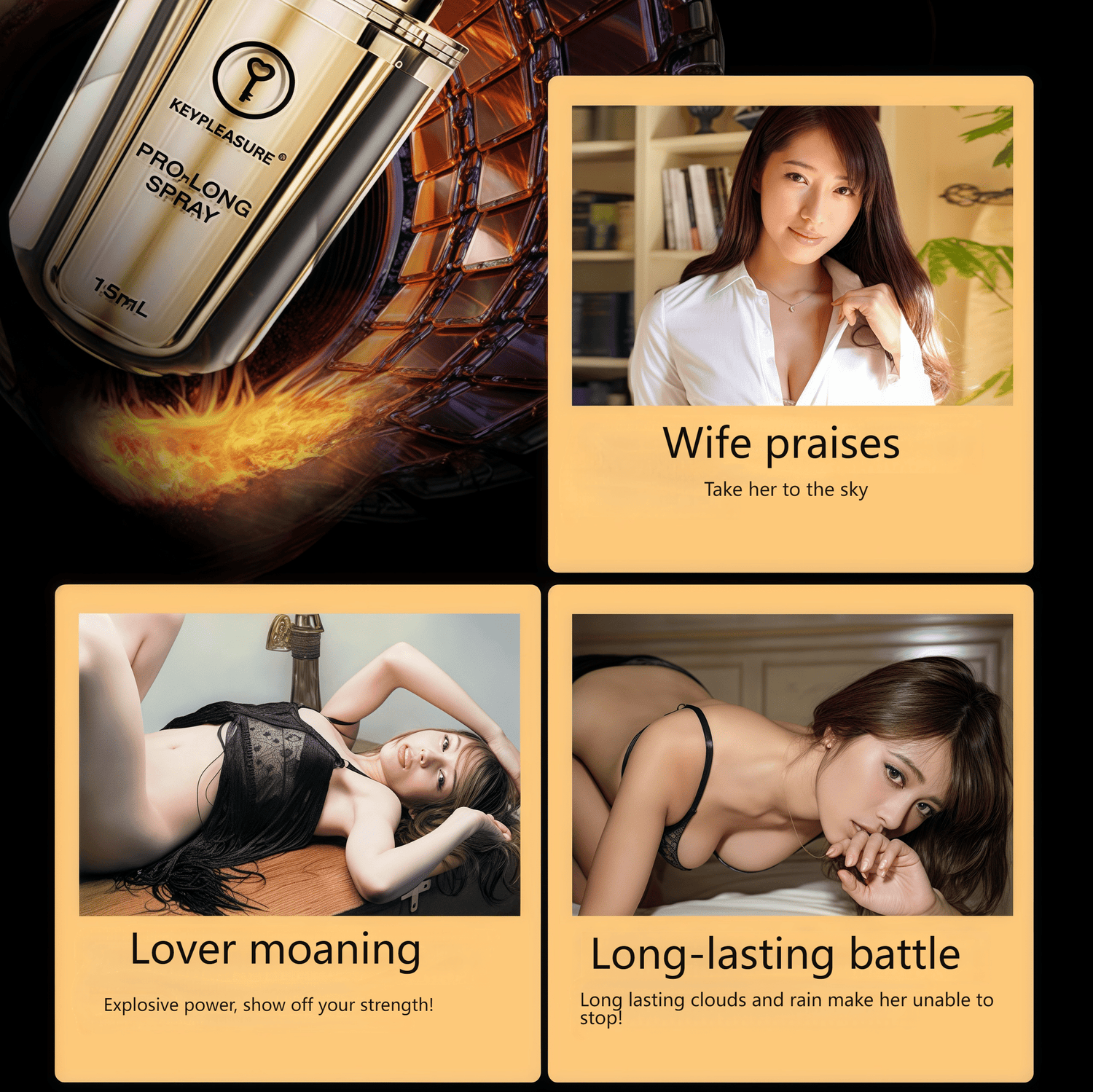Use for couples: Enhances sexual quality and fosters harmonious intimacy.