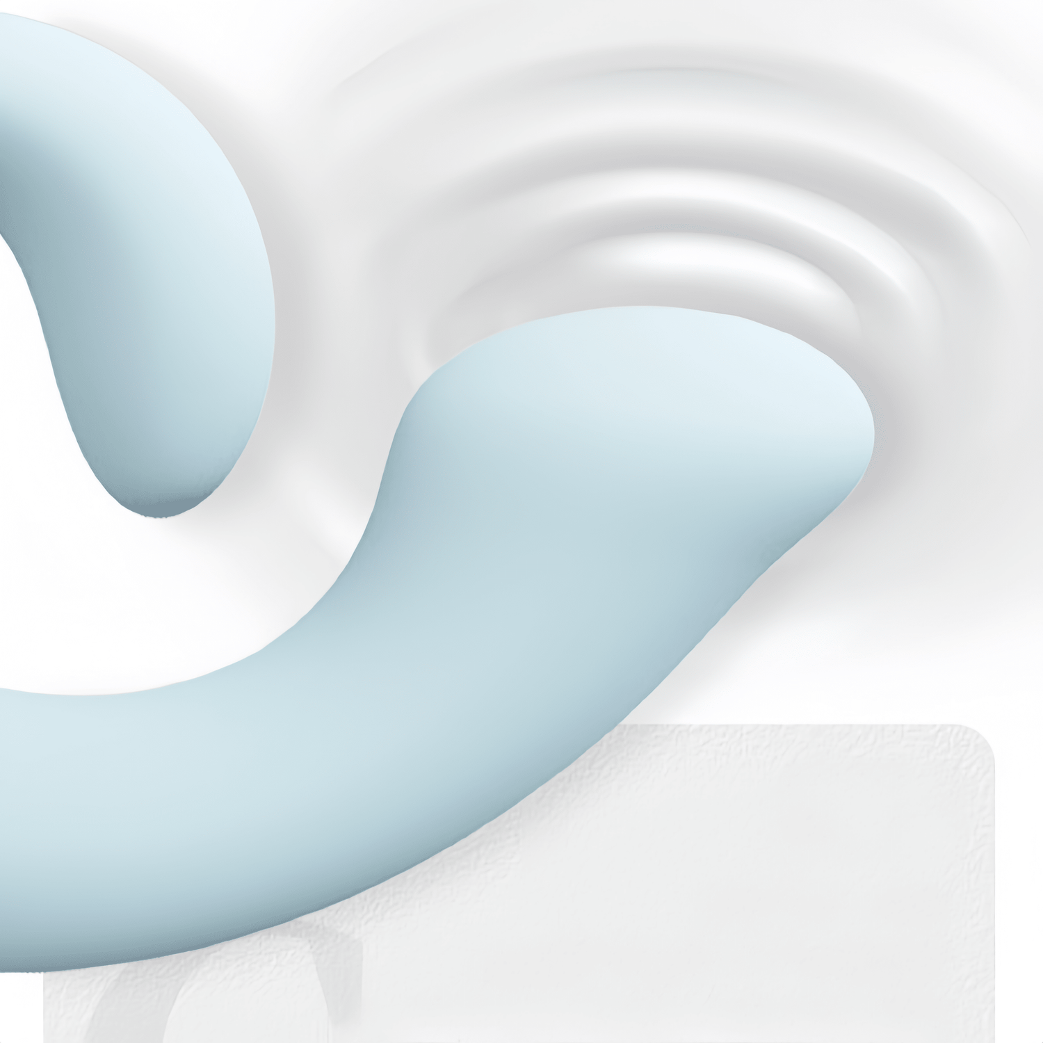 The 39.8° upward-curved G-spot spiral curve precisely fits the female G-spot (3-5cm within the vagina), simulating finger-supported stimulation.