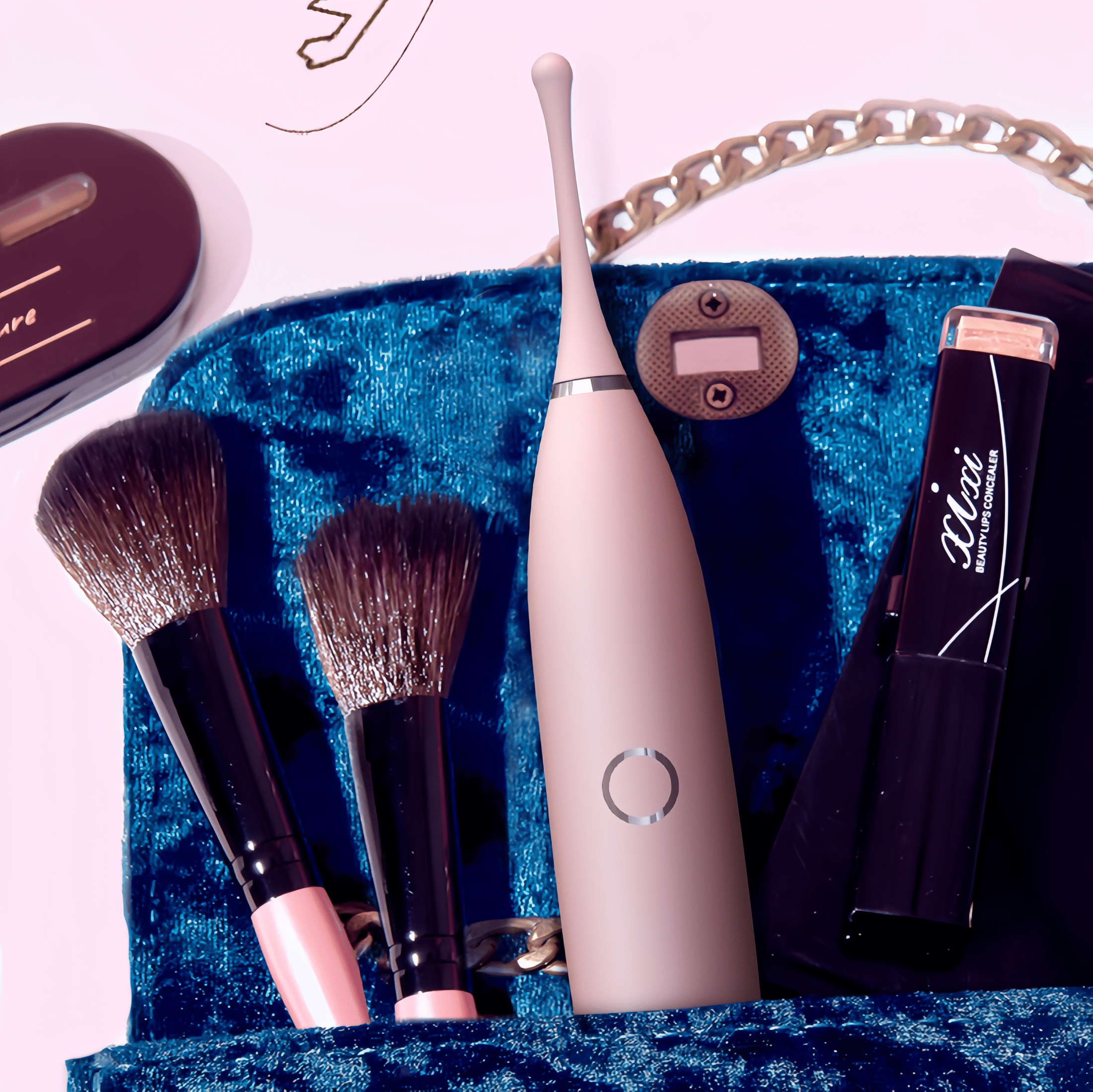 Sleek and compact design easily fits in your carry-on bag, seamlessly transitioning between home and travel.
