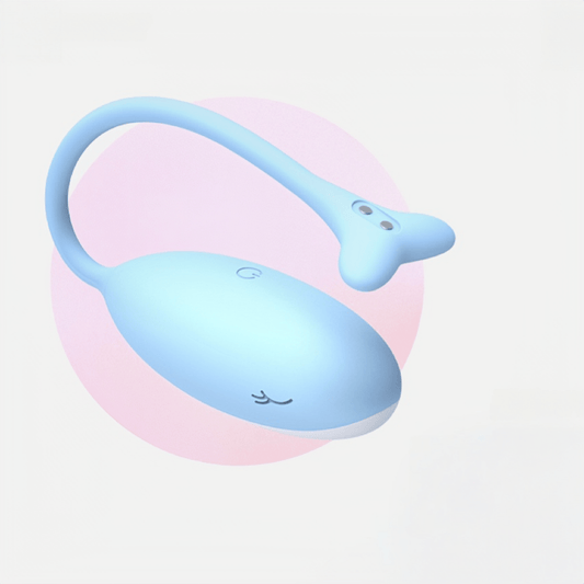 KISSTOY DARIS Taizheng Whale Bluetooth Vibrator - Smart Bluetooth connection with a dedicated app, supporting real-time frequency modulation, waveform creation, and remote control.