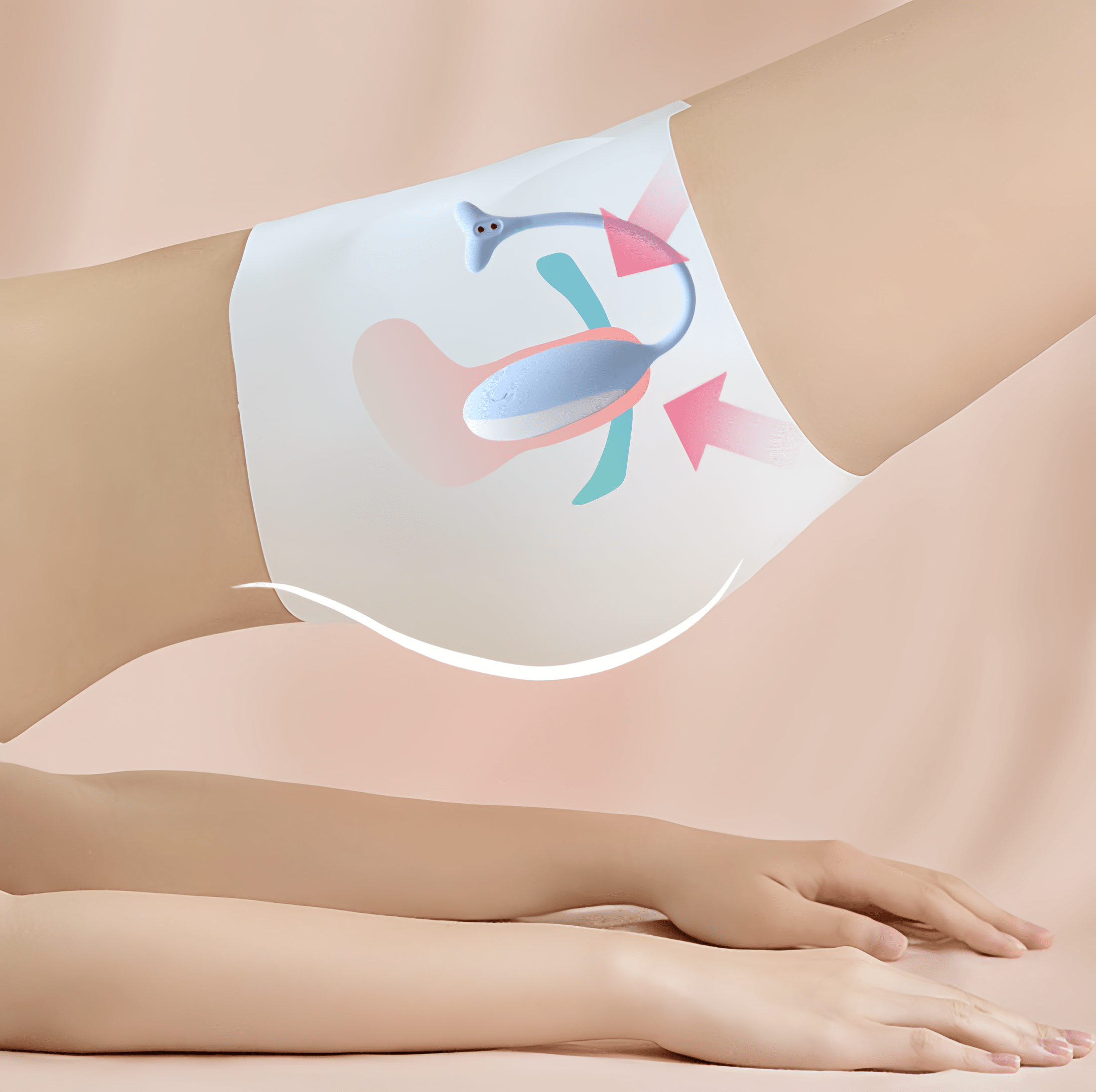 Kegel training mode: Assists with pelvic floor muscle training. Monitor training data through the app to improve health