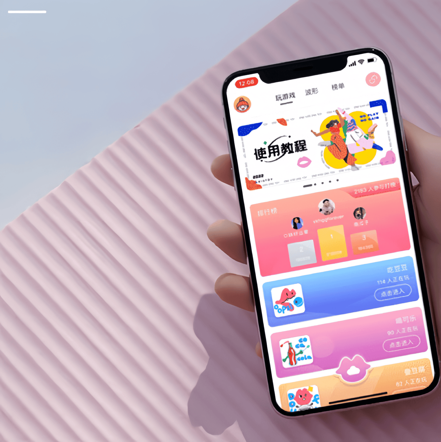 Bluetooth connection to the app interface supports real-time control, custom waveform creation, and various interactive games.