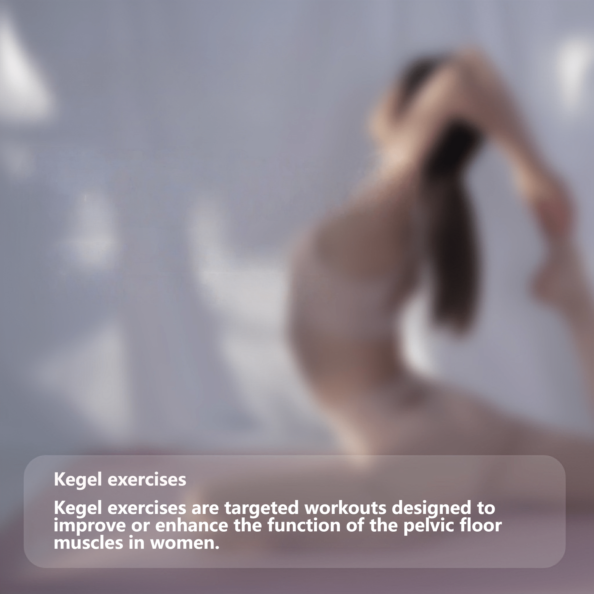 Demonstrates Kegel training function. Built-in pressure-sensing chip triggers vibration when pinched, providing real-time feedback to the mobile app.