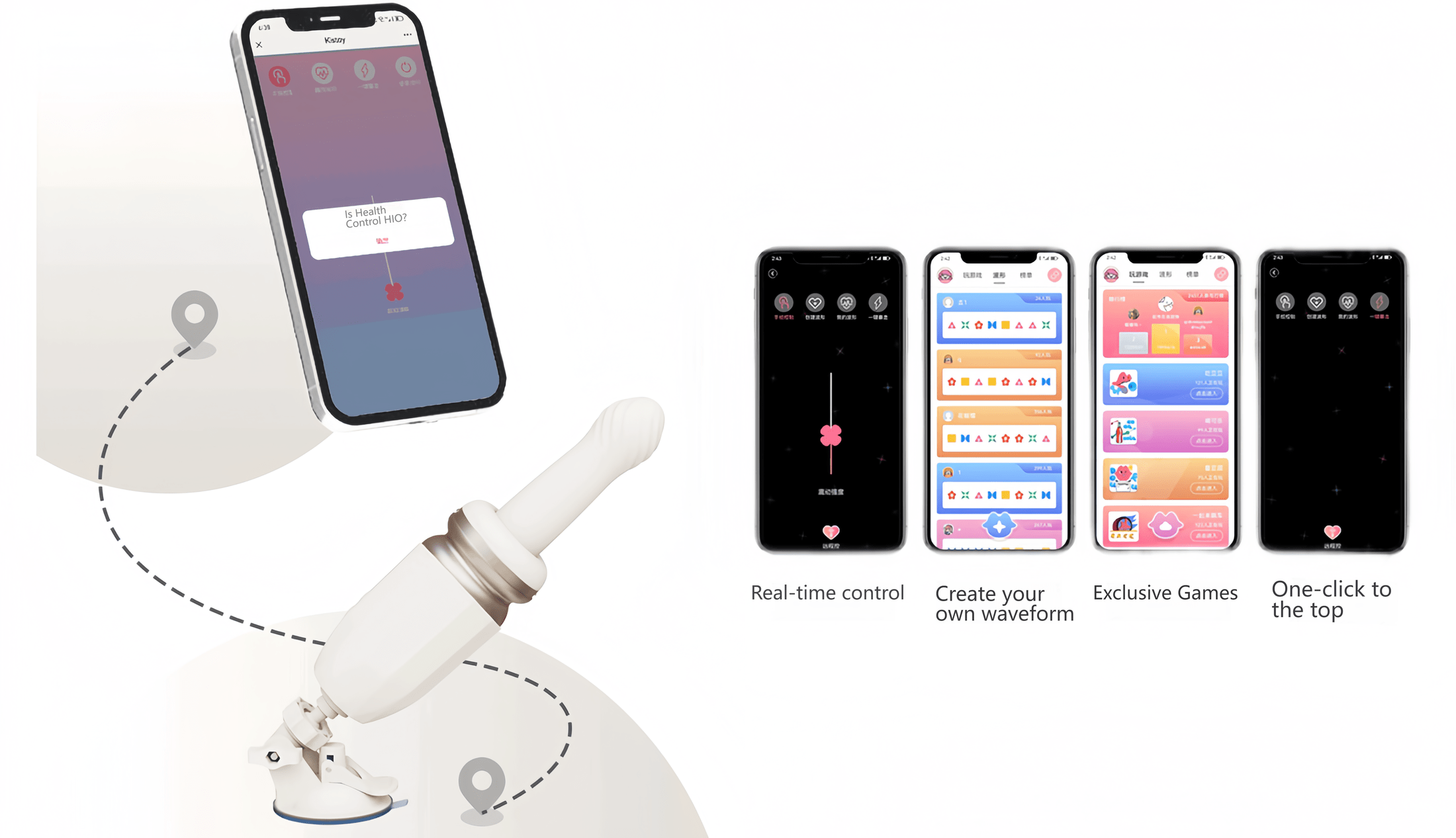 A great tool for long-distance couples, allowing them to connect remotely without the limitations of physical distance