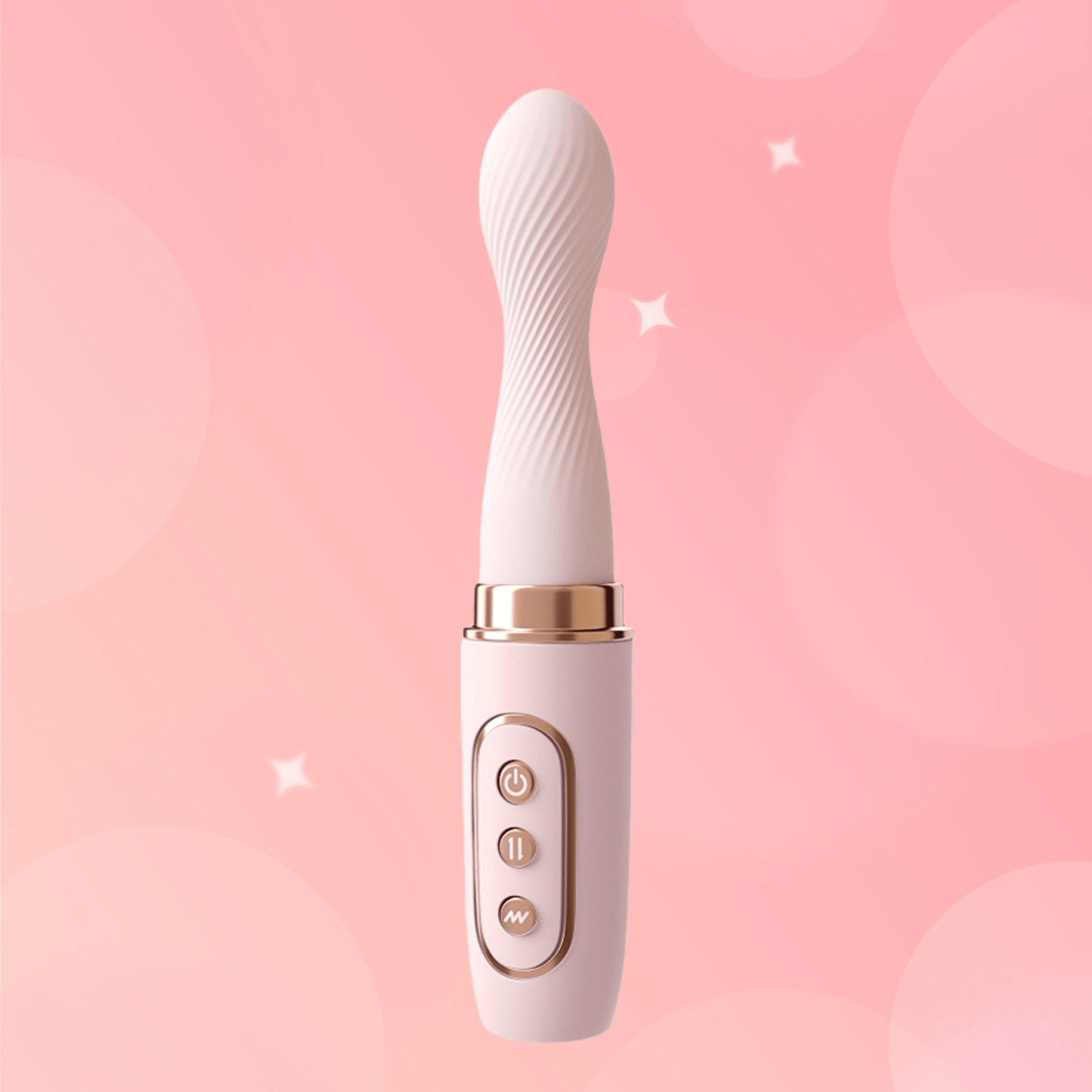 Close-up of the realistic skin-like feel. The double-layer silicone material is soft and skin-friendly.