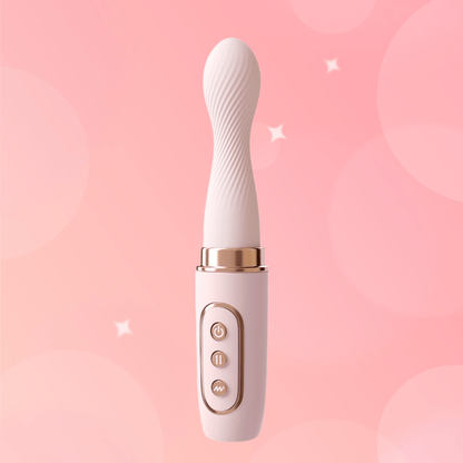Close-up of the realistic skin-like feel. The double-layer silicone material is soft and skin-friendly.