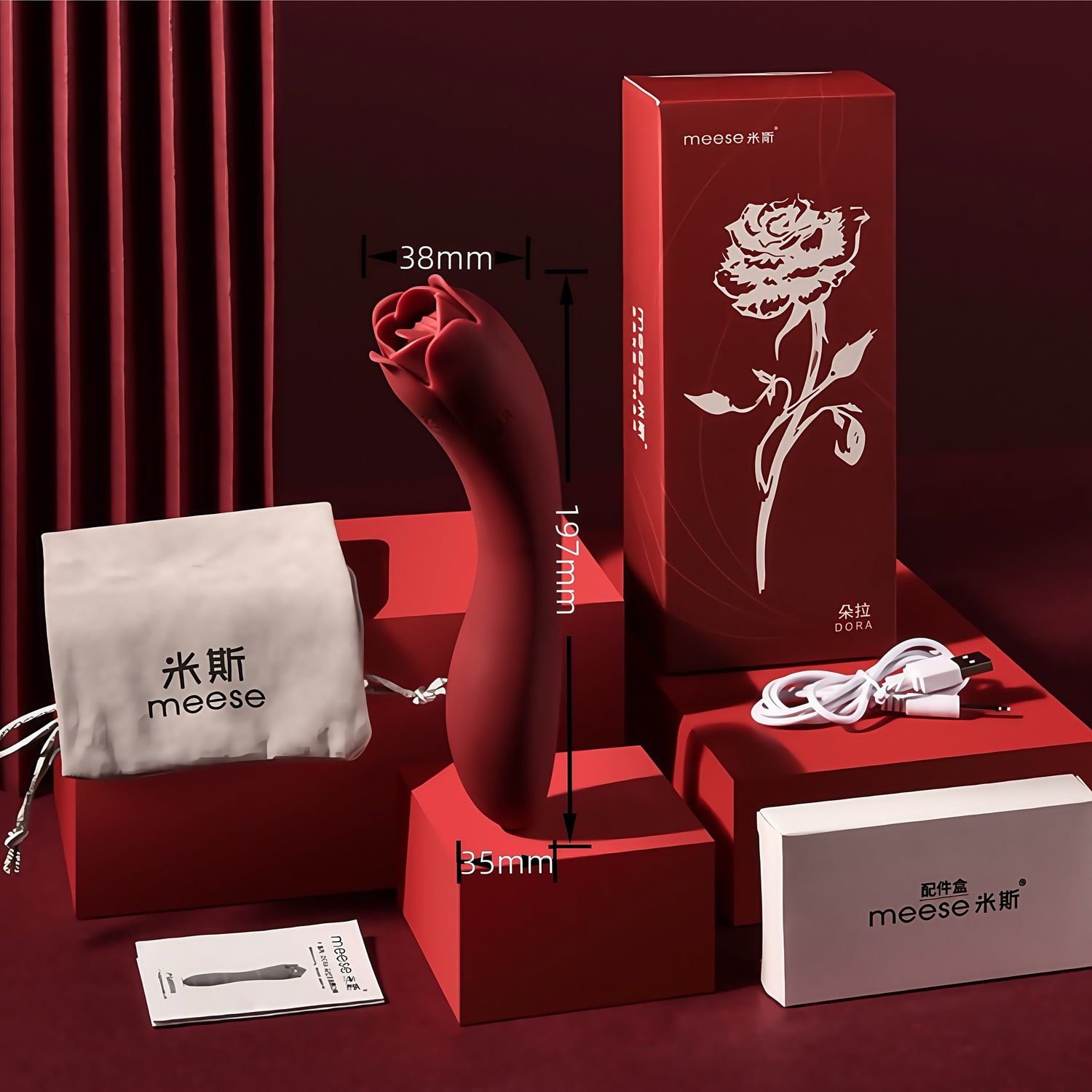 Ergonomically designed curves, with a 197mm length that perfectly fits the body's structure.