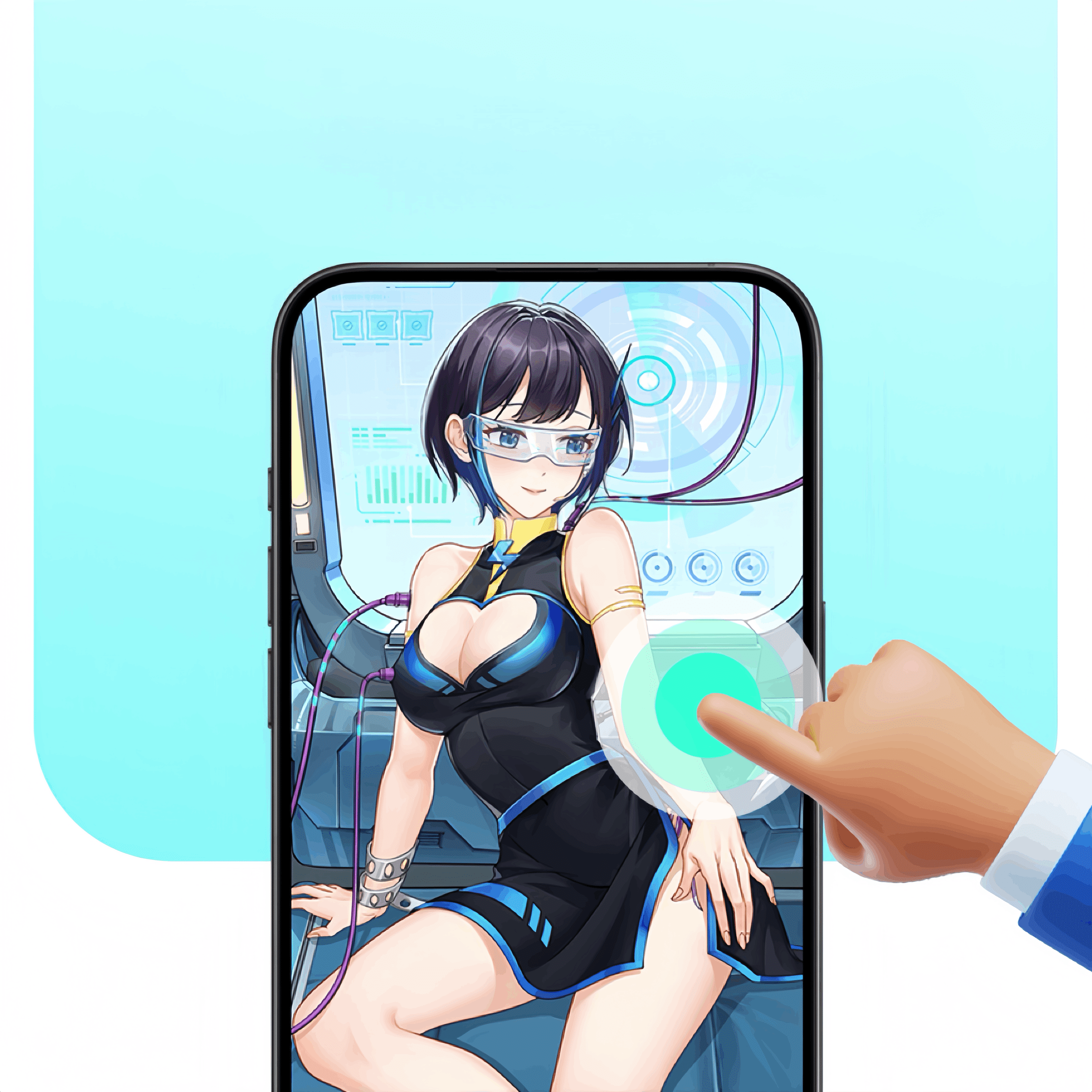 Couples can remotely adjust the frequency, control the stretching and contraction rhythm in real time, and synchronize their heartbeats.