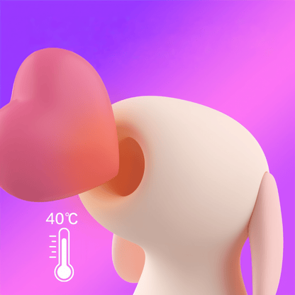 360° wide suction port design simulates the enveloping feeling of lips and tongue, fully covering sensitive areas and adapting to different physiological curves.