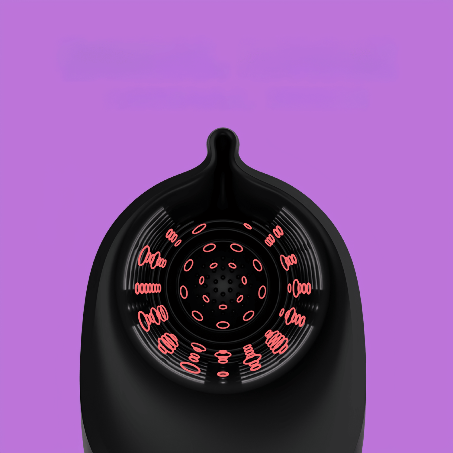 Elastic expandable design and soft rubber material allow for adjustable channels to accommodate users with varying sensitivity levels.