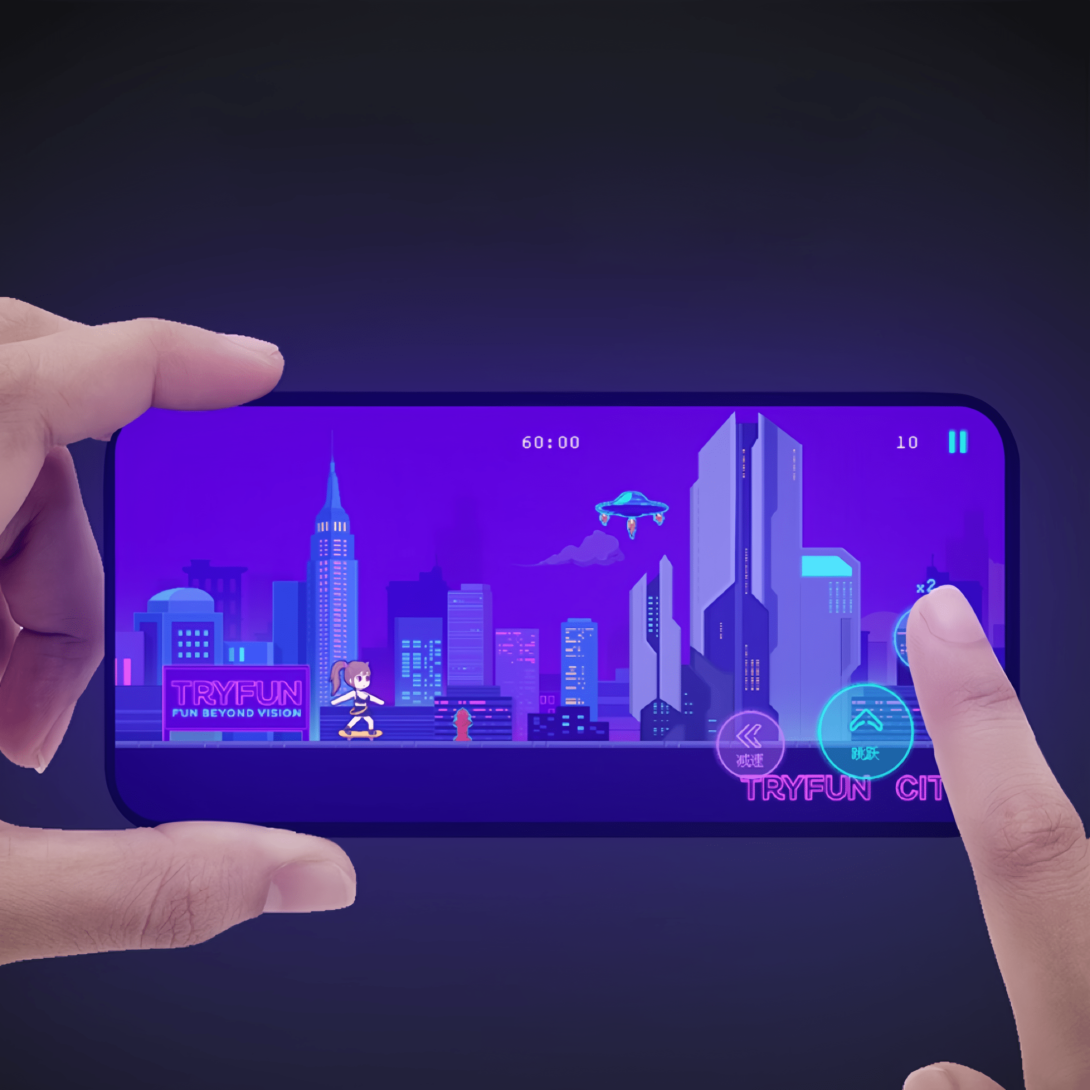 Gamified training makes pure muscle training more interesting and enjoyable.