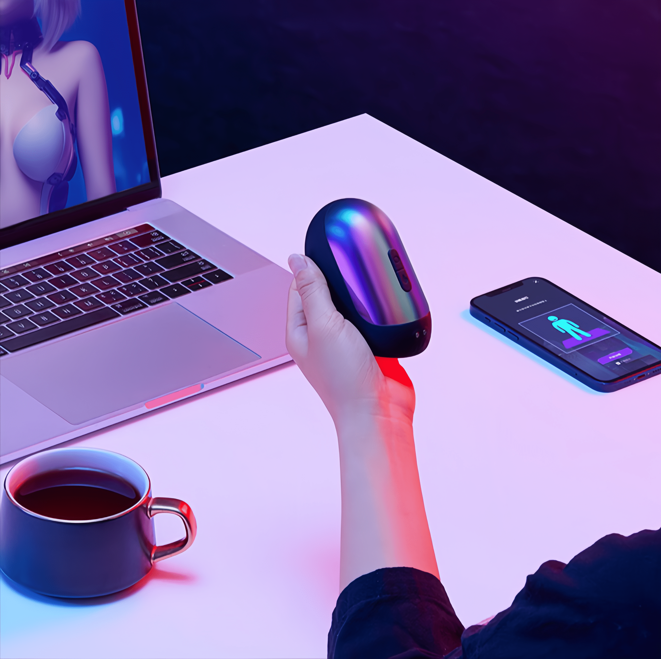 The compact, one-handed design makes it portable and invisible, supporting multiple training scenarios.