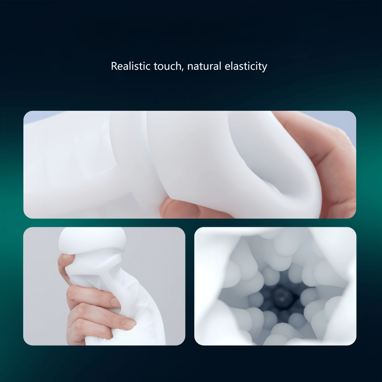 Sensitive TPE channel - Soft and springy material, emulating the real touch for a more realistic user experience.