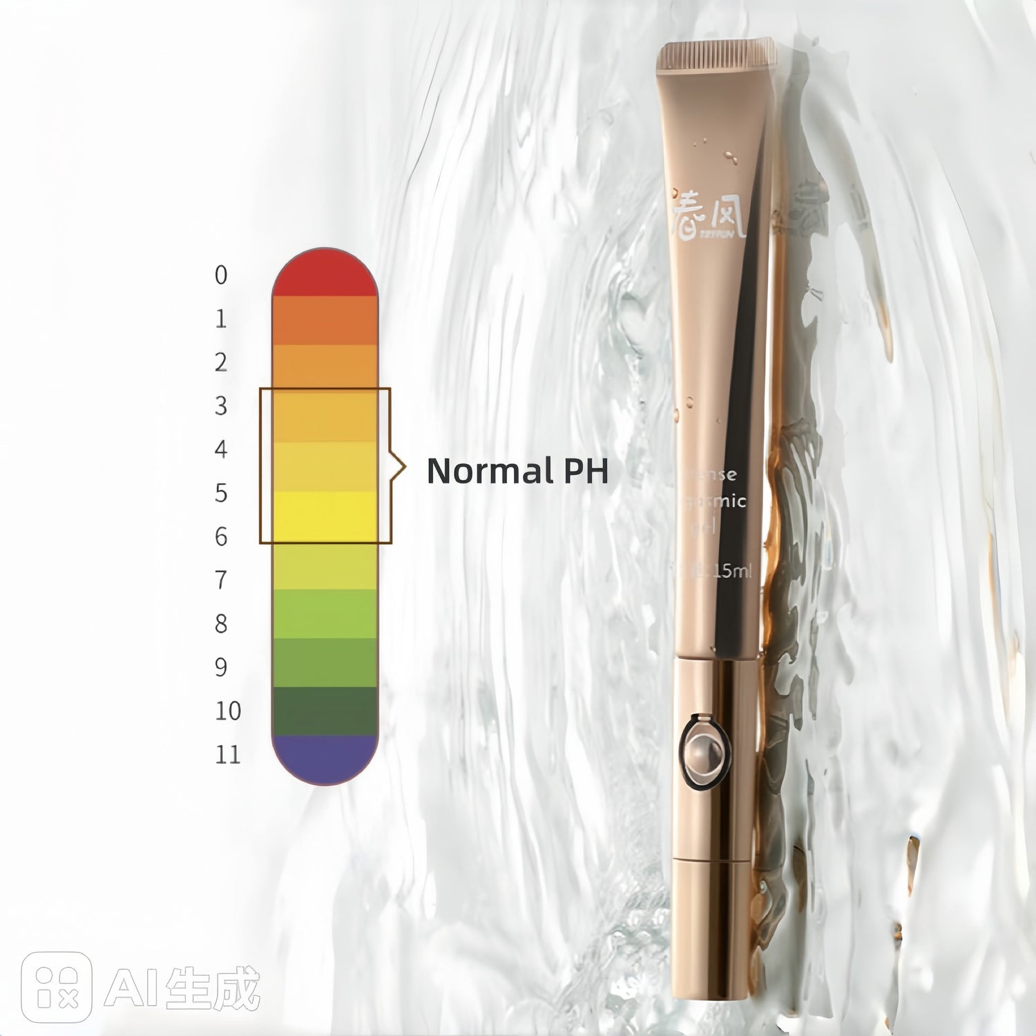 The weakly acidic formula has a pH of approximately 5, ideal for the acidic environment of the private area, maintaining a balanced bacterial flora and ensuring safe use.