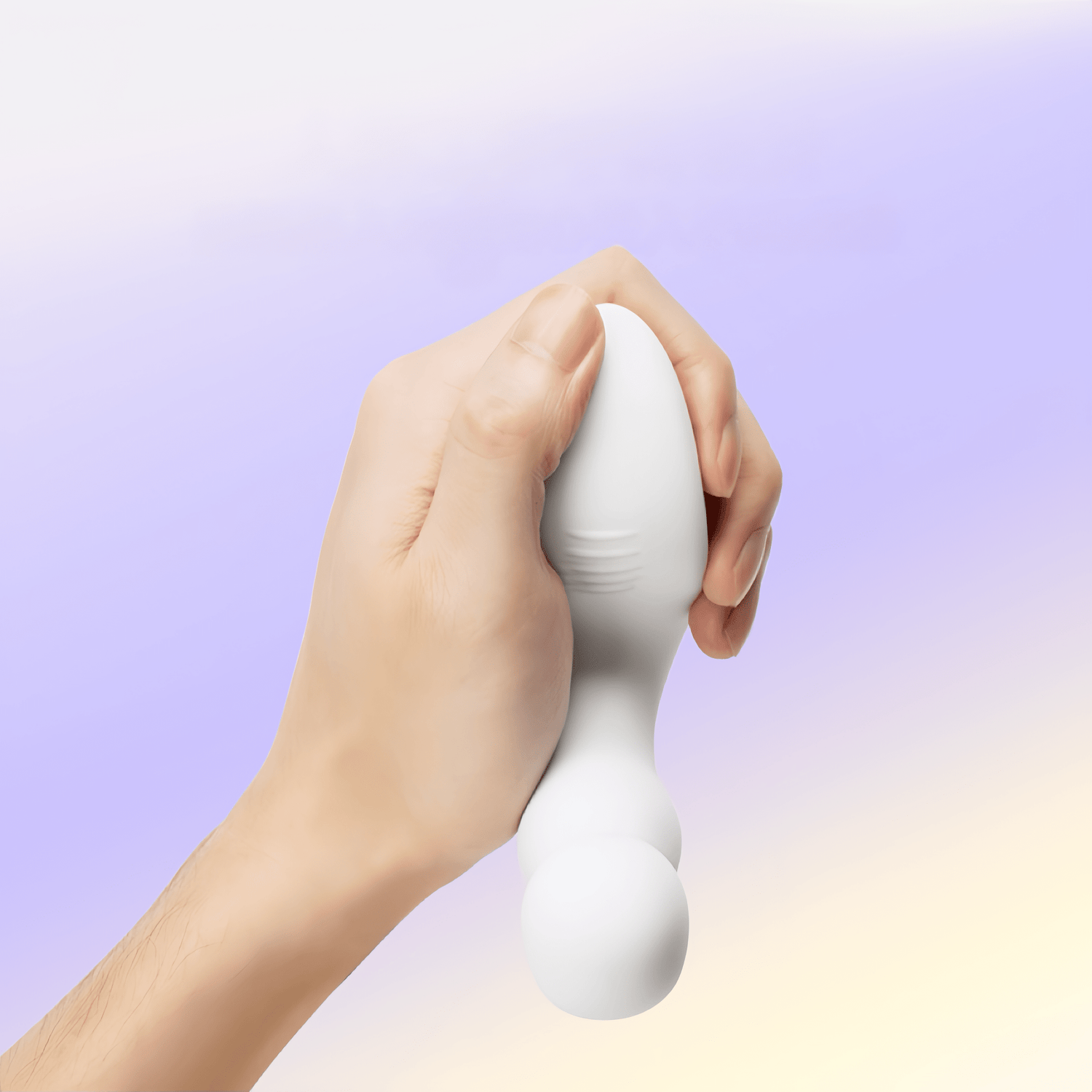 The 132° intelligent curved design conforms to the anatomy of the body, ensuring smooth and painless insertion and preventing rectal damage.