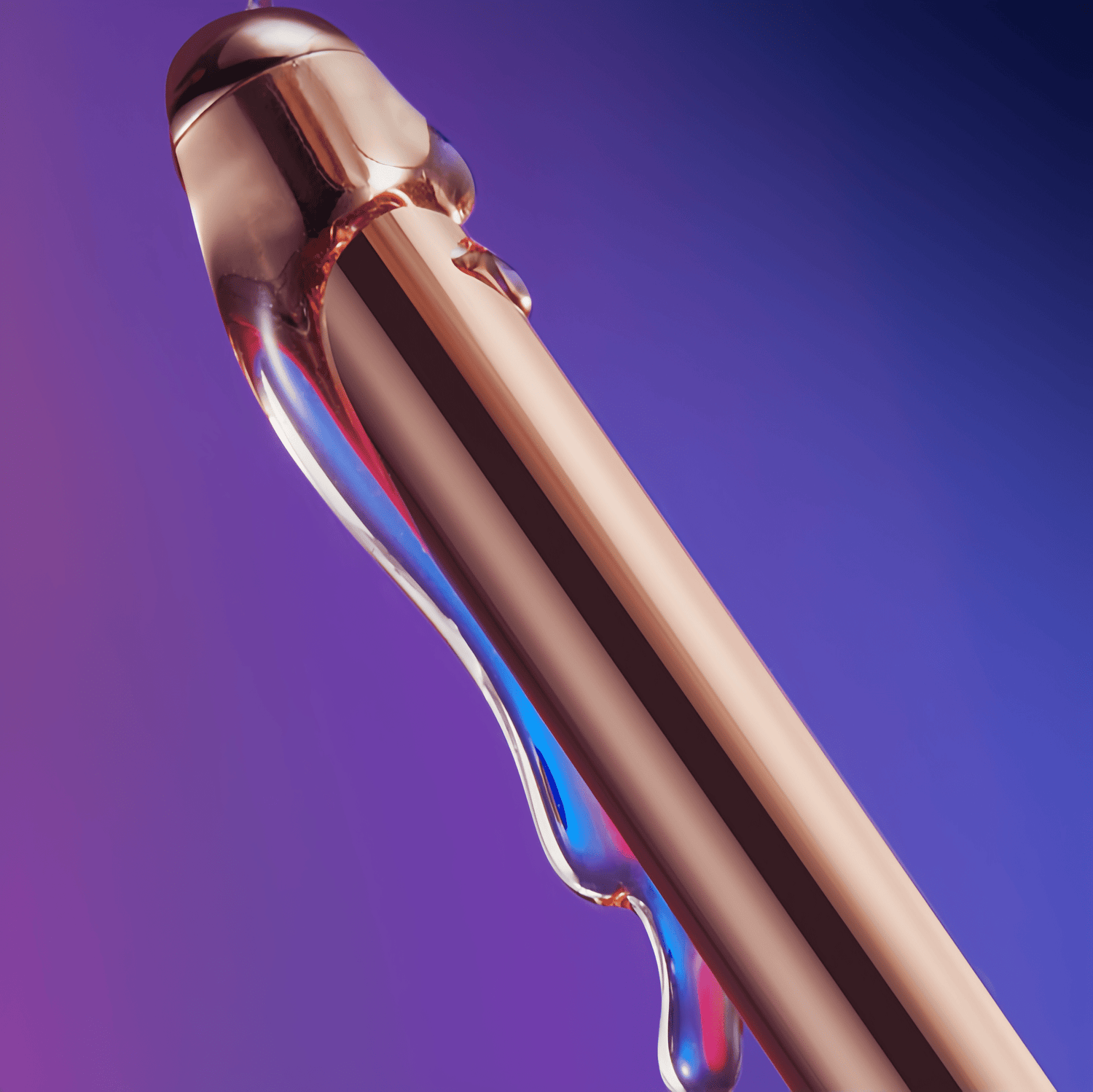 The metal material, with its high thermal conductivity, reaches body temperature in seconds, providing a natural, embrace-like feel 60 times faster than traditional silicone.