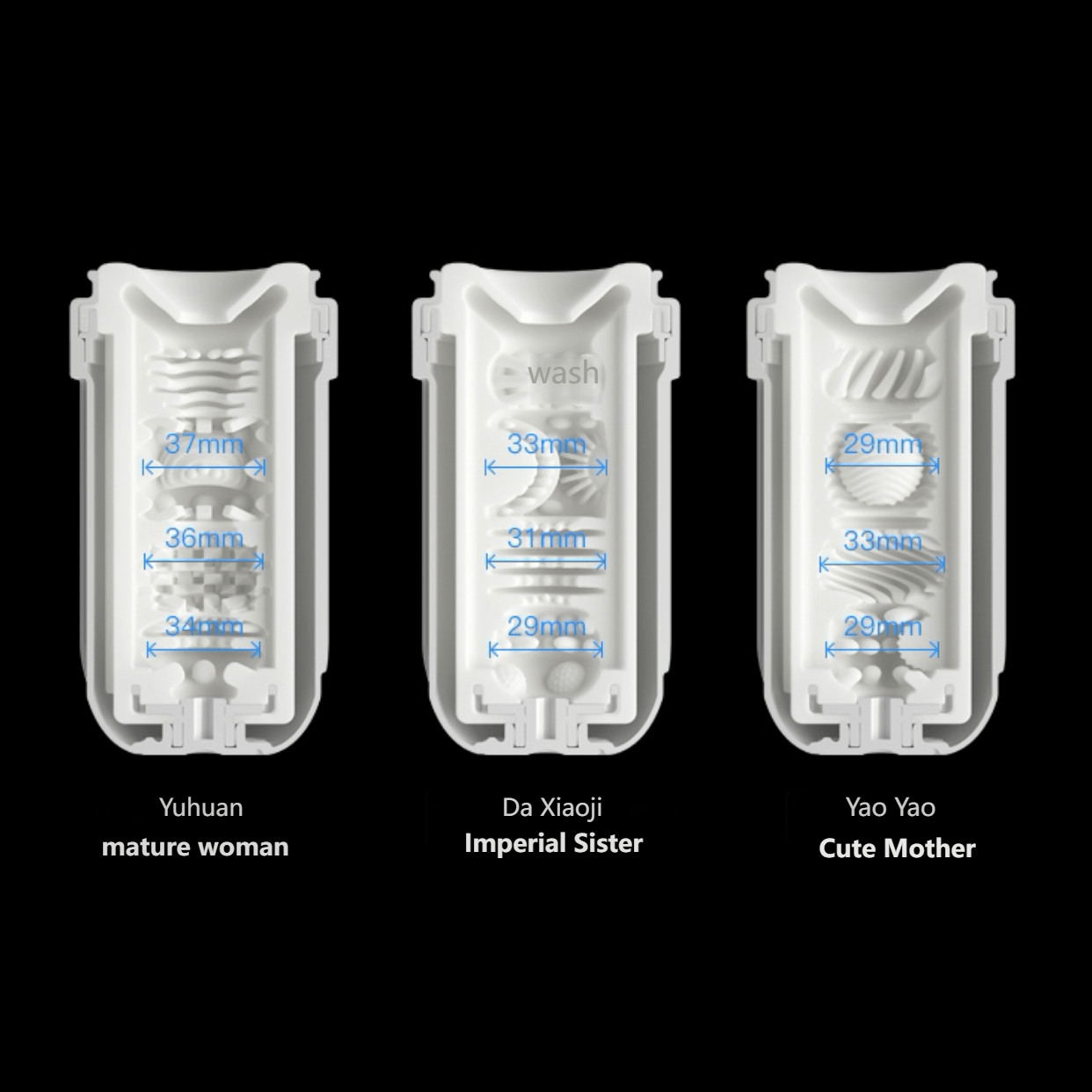 Three sizes available to meet diverse user needs.