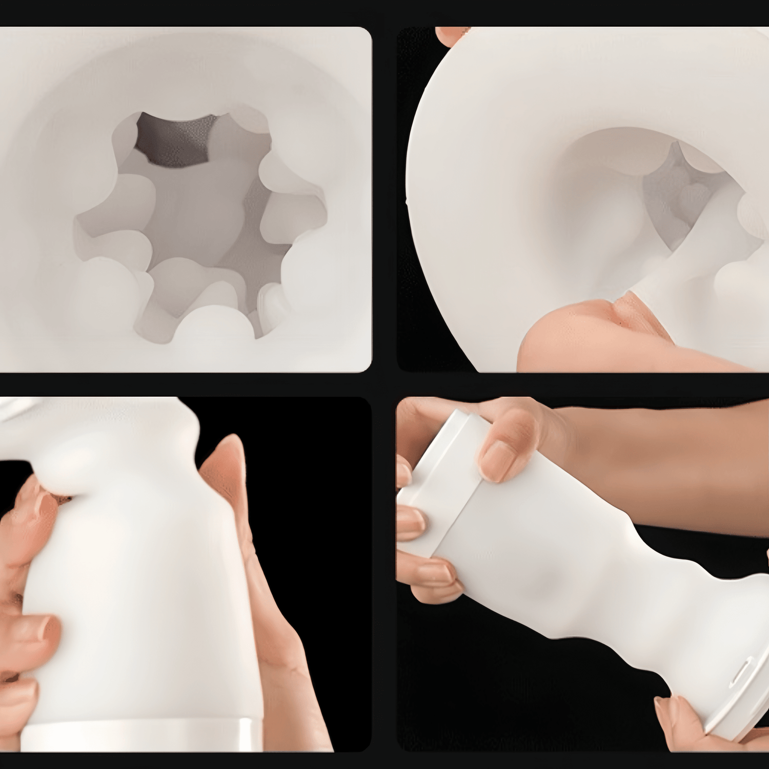 Food-grade TPE material: highly elastic, skin-friendly, soft, non-toxic, odorless, and resilient to human skin, it resists deformation after washing.