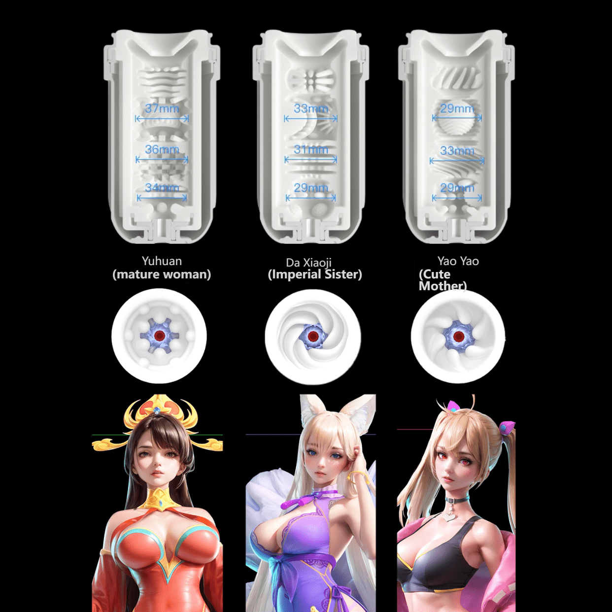 Immerse yourself in solo exploration with different inserts and sex positions to discover your limits.