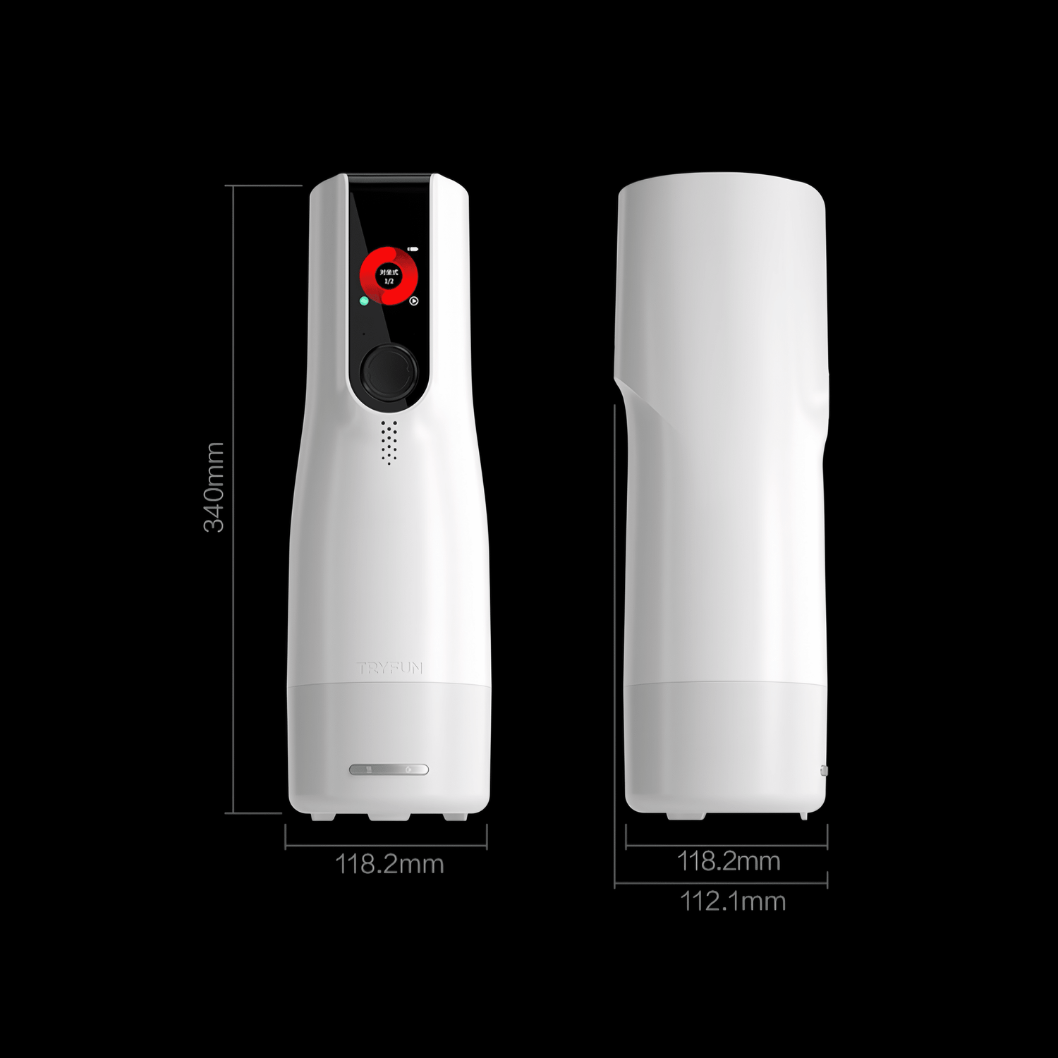 Yuanli 2nd Generation Smart Rotating Retractable Masturbator - Japan TDK 6-axis gyroscope accurately detects pitch angle and automatically switches between three sex positions.