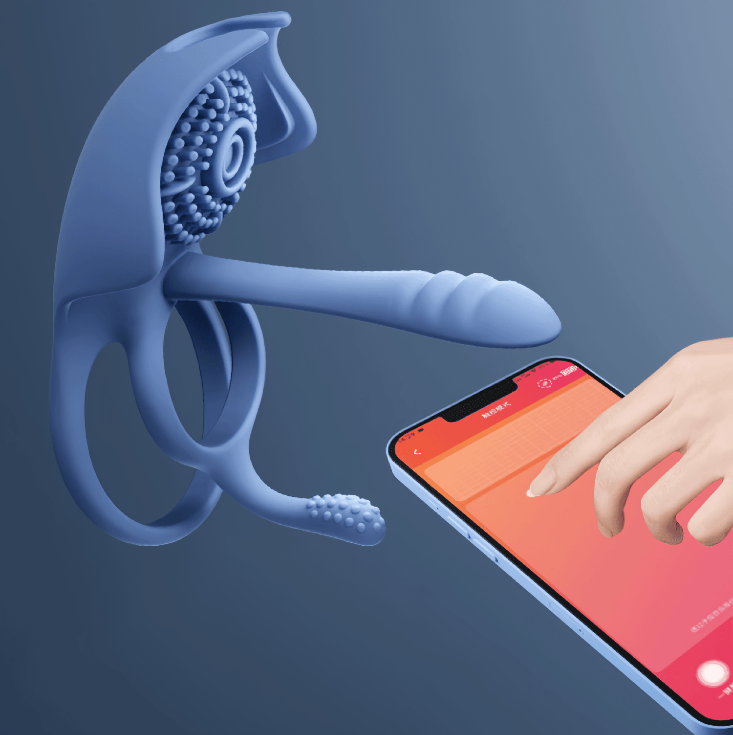 App-based intelligent control interface with remote control, music mode, sound mode, and 11 preset automatic modes.