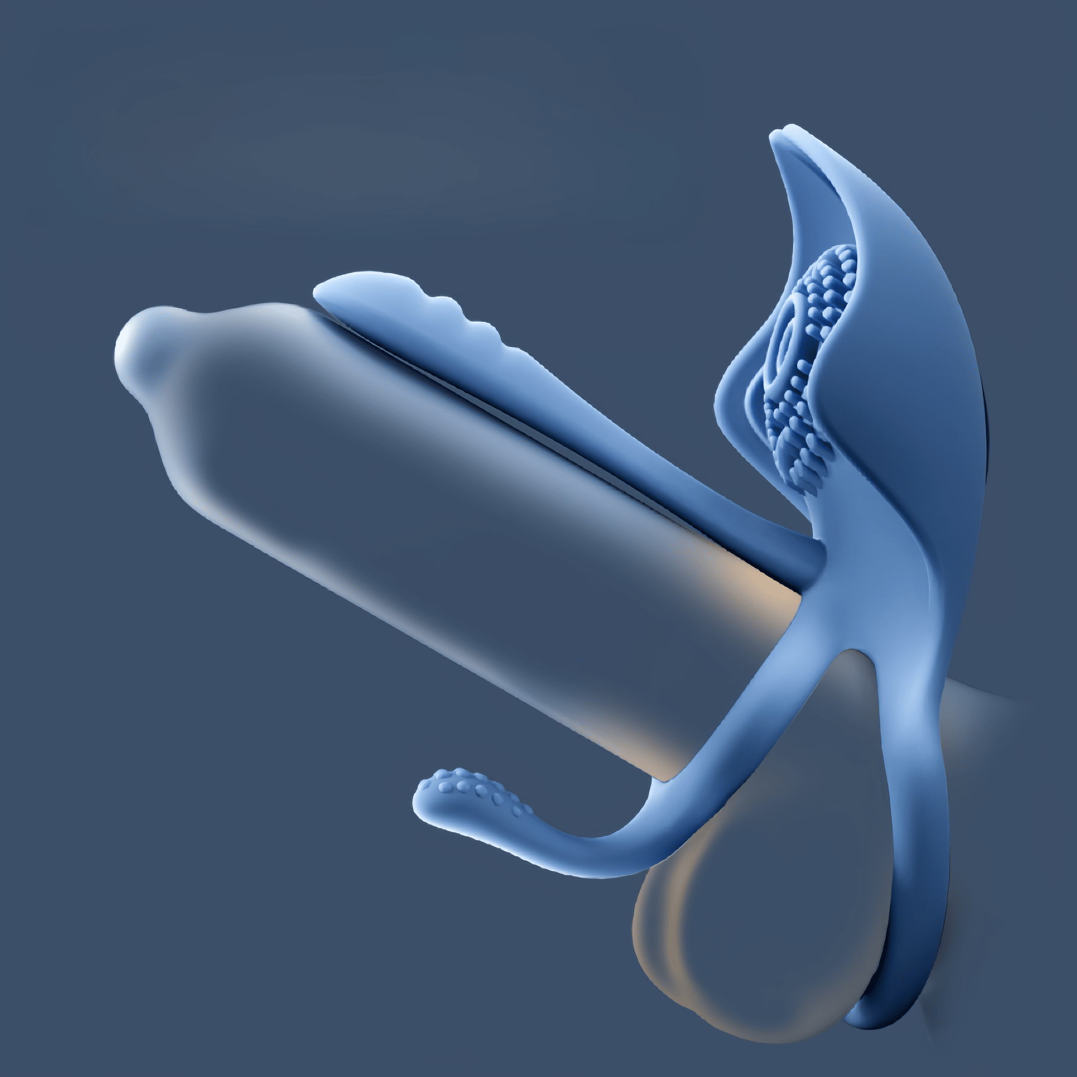 Dual-motor resonance technology delivers synchronized front and rear vibrations, covering sensitive areas inside and outside for a truly all-encompassing experience.