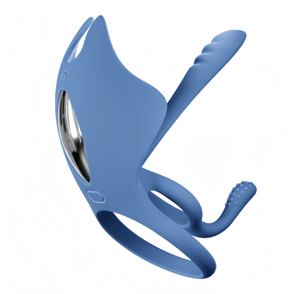 Comparison chart with traditional locking rings, highlighting the advantages of dual-ring physical locking and intelligent vibration.