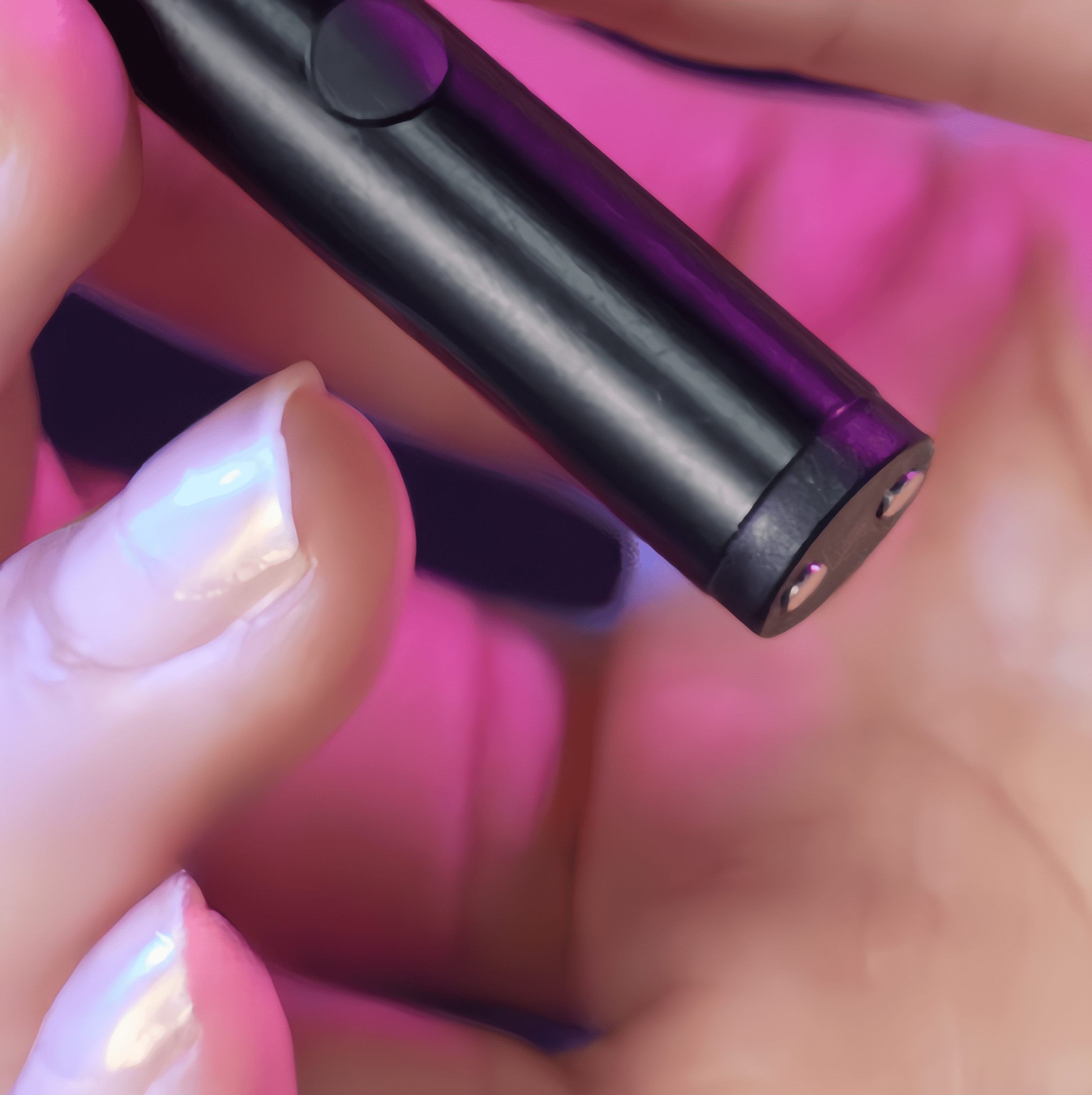A close-up of the magnetic charging port, which can be fully charged in just one hour, making it a convenient and quick solution for emergency situations.