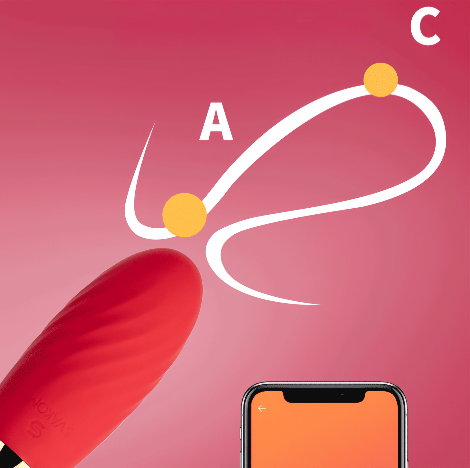 A close-up of the convex thread design, enhancing friction and precisely stimulating sensitive areas like the G-spot and C-spot.