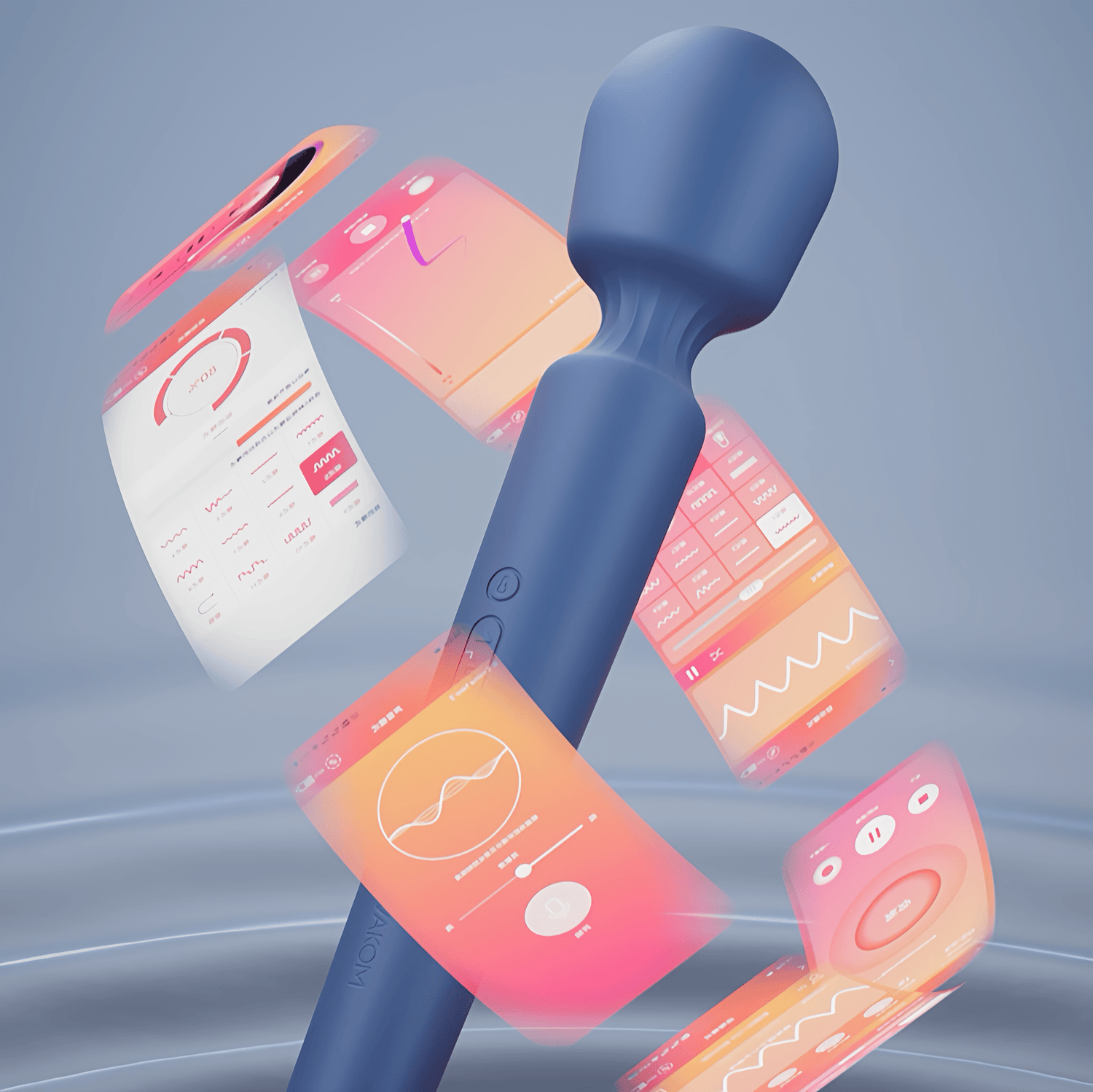 The app's intelligent control interface supports seven interactive modes, including music mode, voice mode, and remote mode.