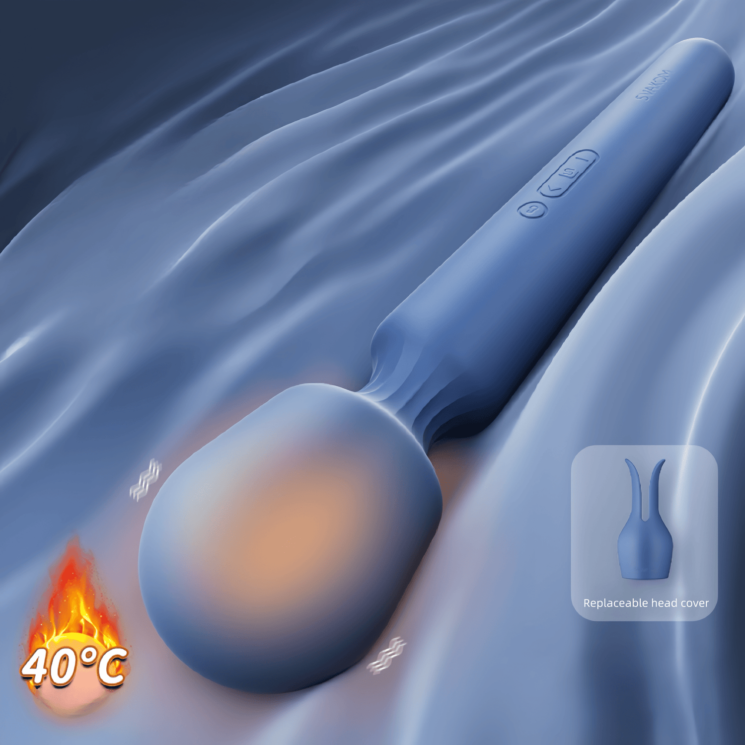 The head features constant heating, 40°C ± 2°C, simulating body temperature. Say goodbye to the cold feeling and enjoy a more realistic experience.