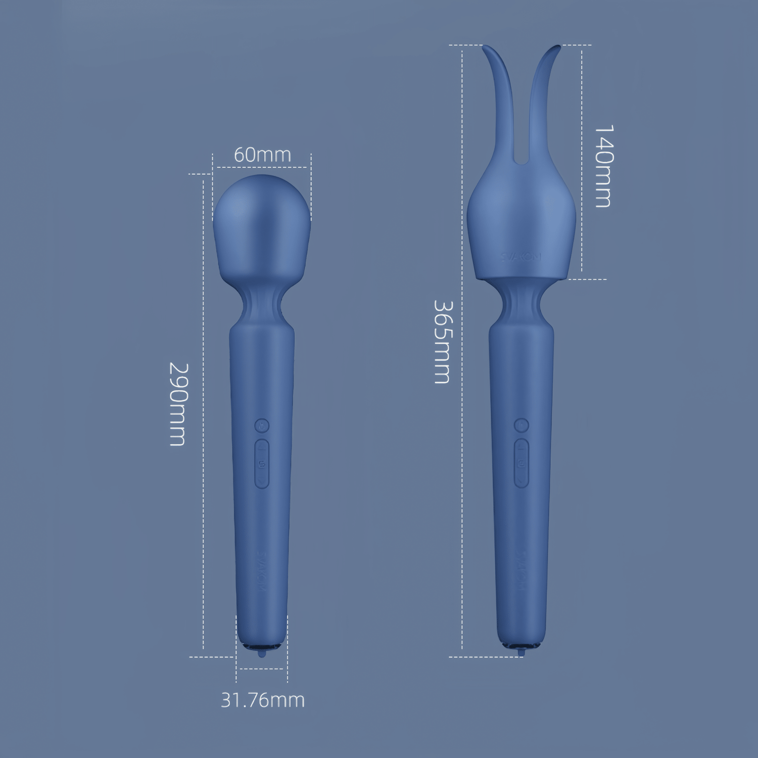 The SVAKOM Emma Neo 2 Powerful Vibrator Edition features a one-piece silicone cover and measures 290*60*60mm for a comfortable grip.