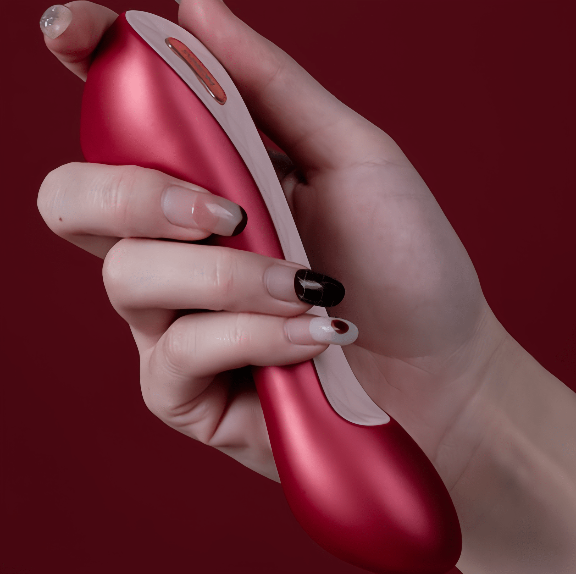 Independent control interface: Dual motors can be operated independently to precisely target sensitive areas.