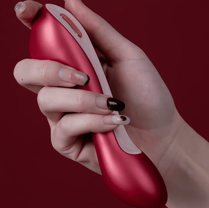 Independent control interface: Dual motors can be operated independently to precisely target sensitive areas.