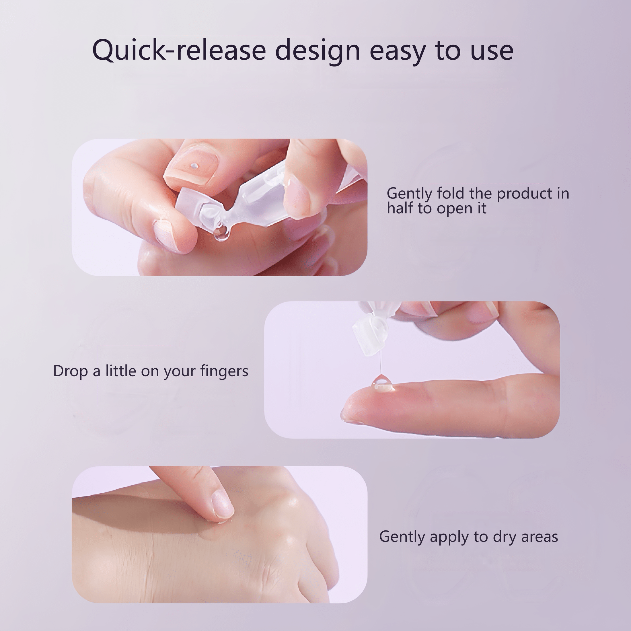 Quick Release Design Demonstration - Opens with one fold, no tools required
